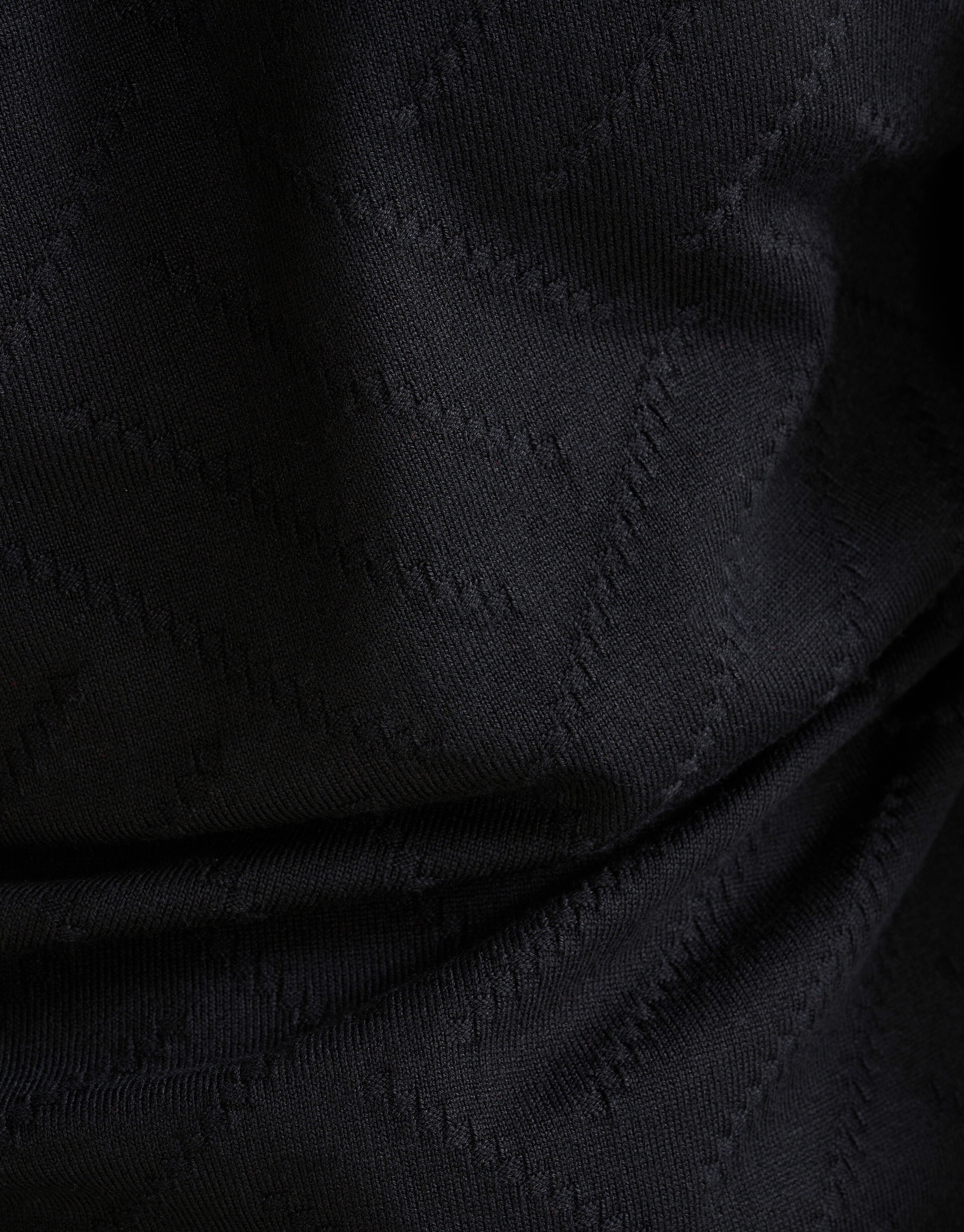 Diagonaler Pullover Schwarz SHOEBY MEN