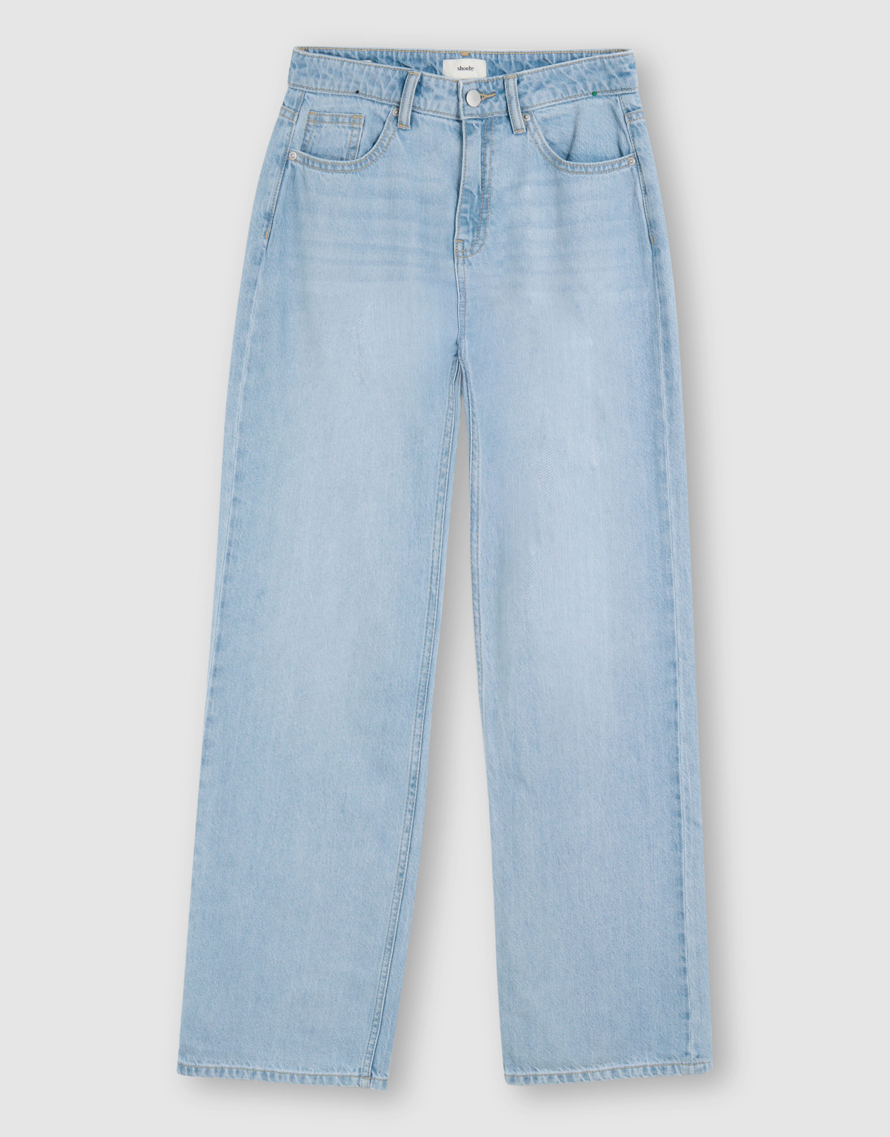 Weiche Jeans mit weitem Bein Gebleicht SHOEBY WOMEN