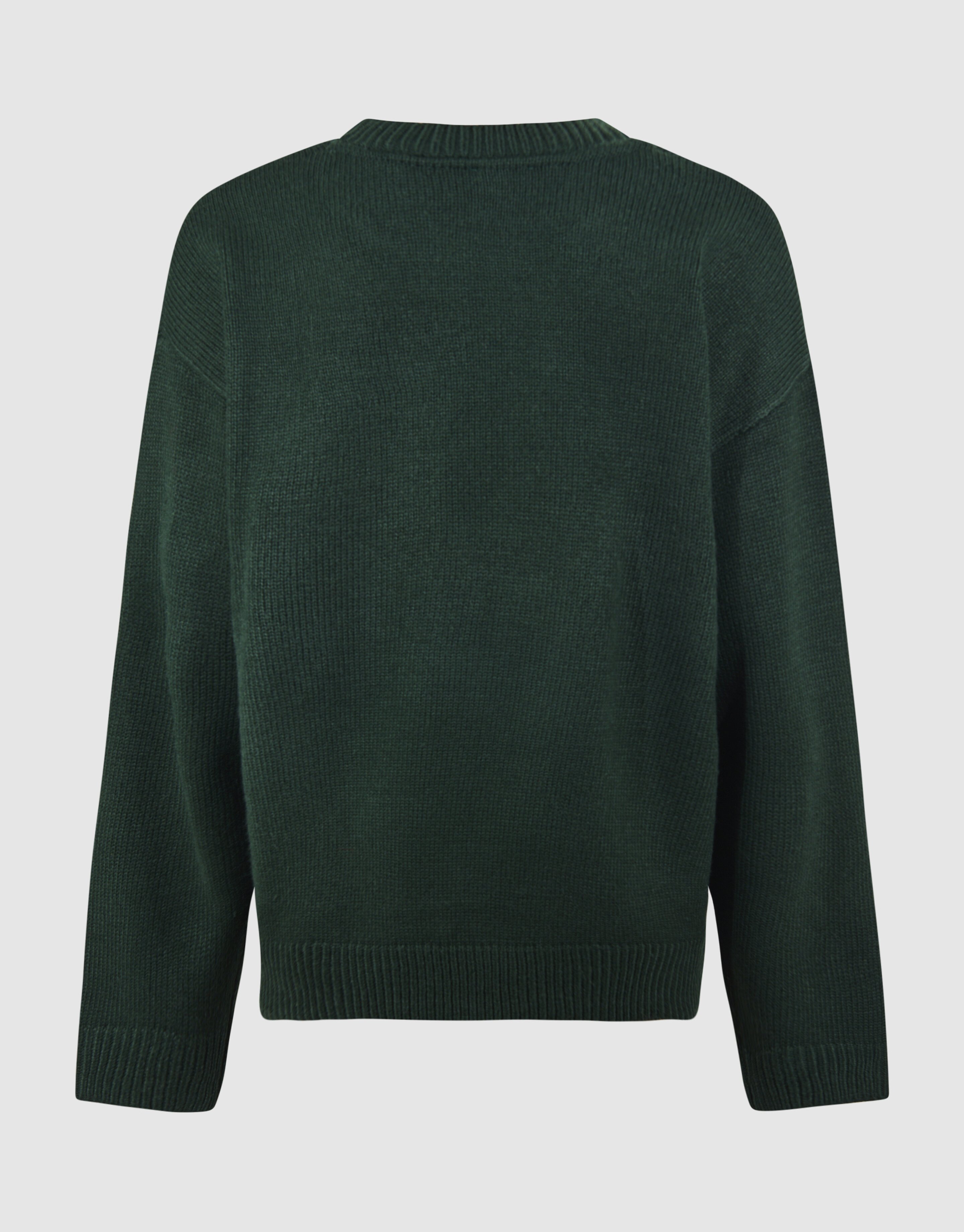 Endloses Kunstwerk Pullover Dunkelgrün SHOEBY BOYS