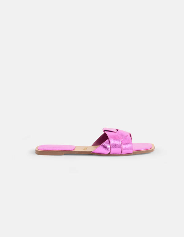 Metallische Sandale Rosa SHOEBY SHOES