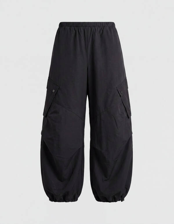 Cargo Balloon Fit Broek Zwart SHOEBY WOMEN