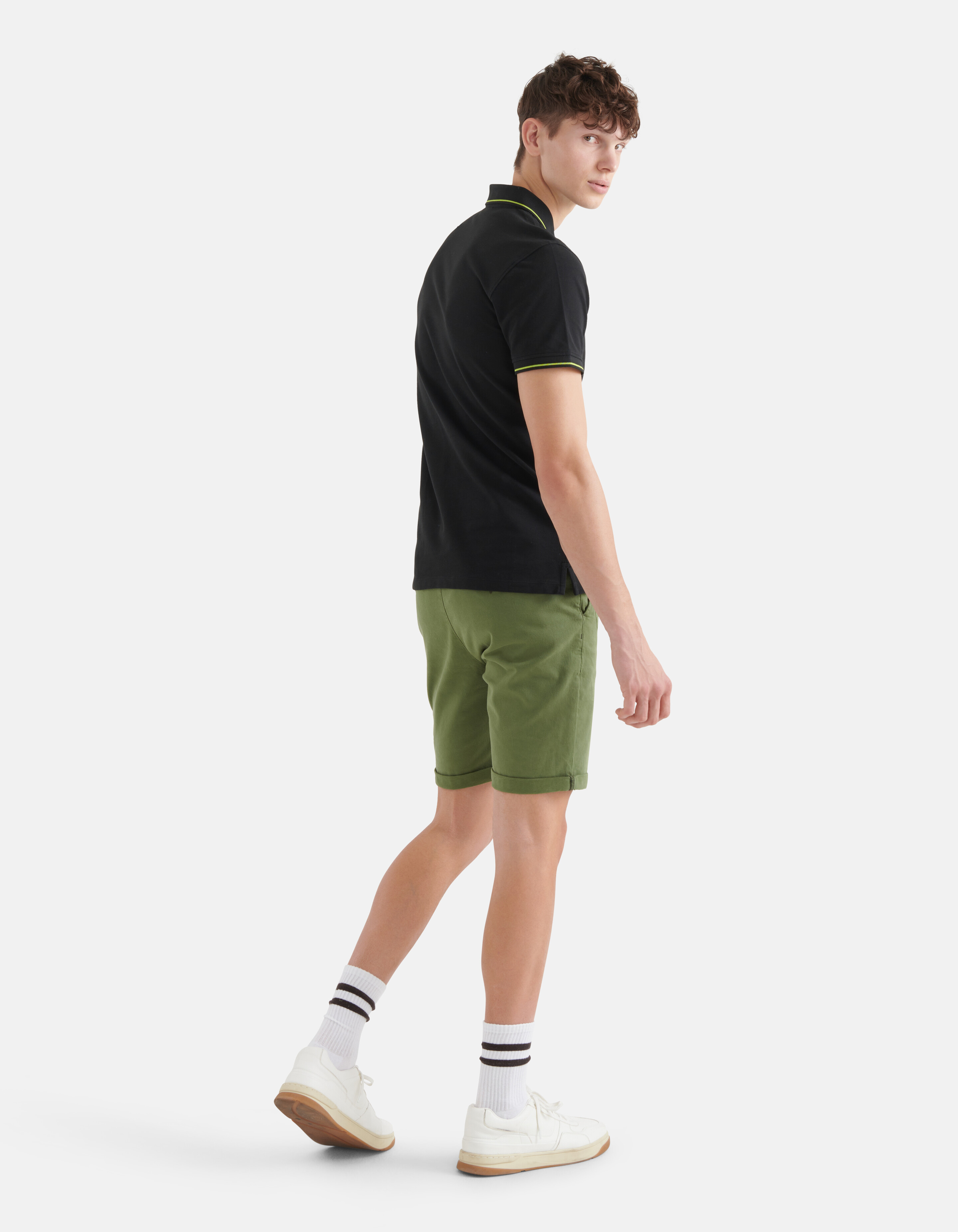 Basic Polo Schwarz SHOEBY MEN