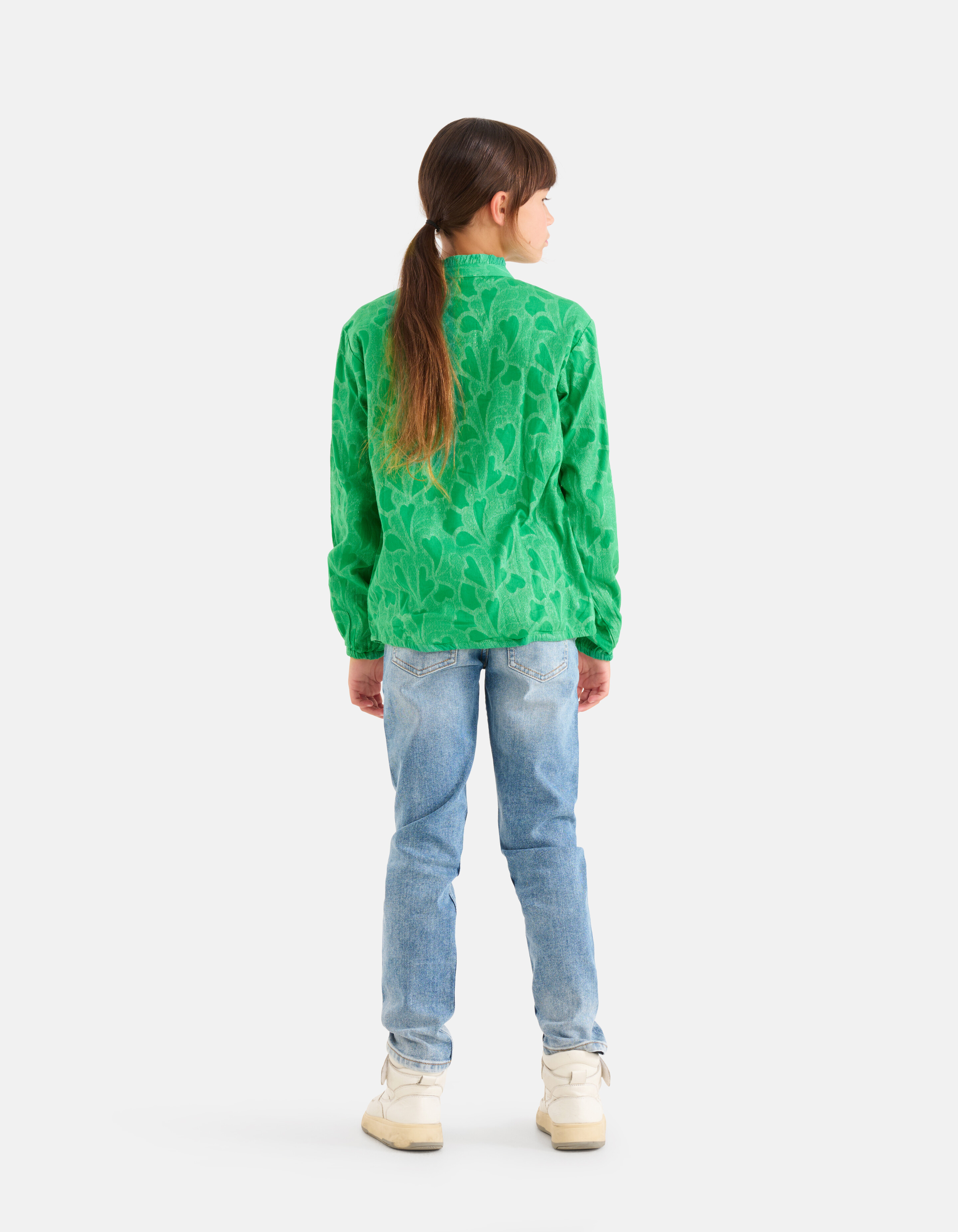 Lurexbluse Grün SHOEBY GIRLS
