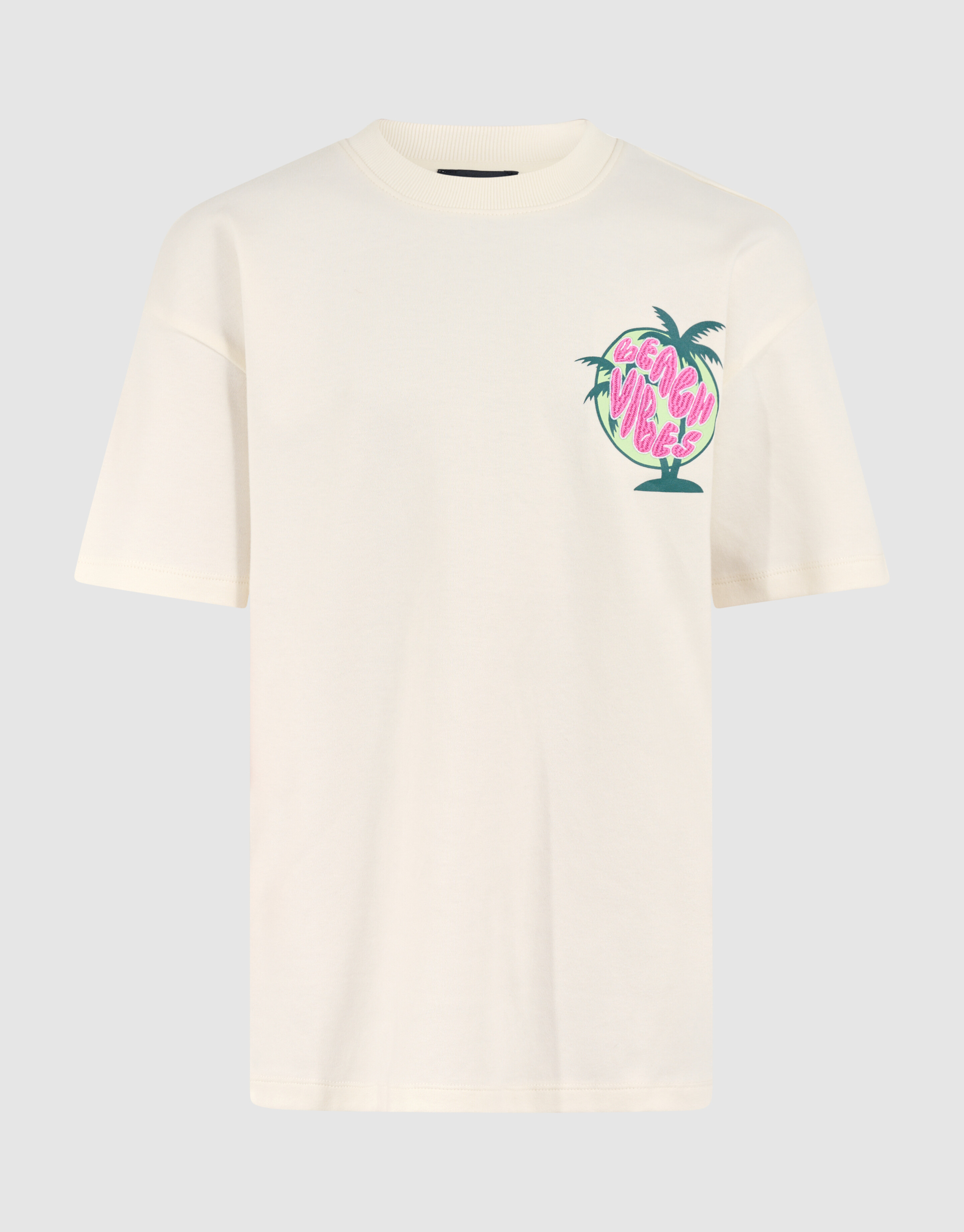 Vibes Artwork T-shirt Off White SHOEBY BOYS