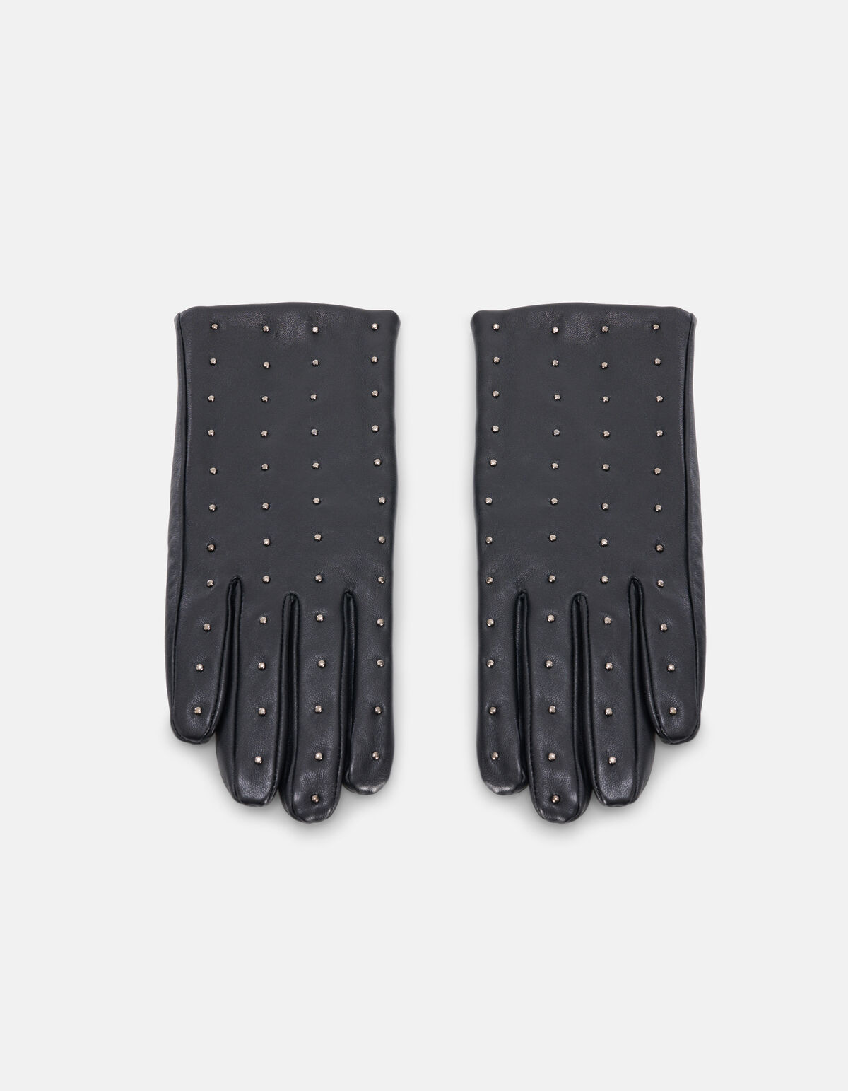 Handschuhe mit Nieten Schwarz SHOEBY ACCESSOIRES