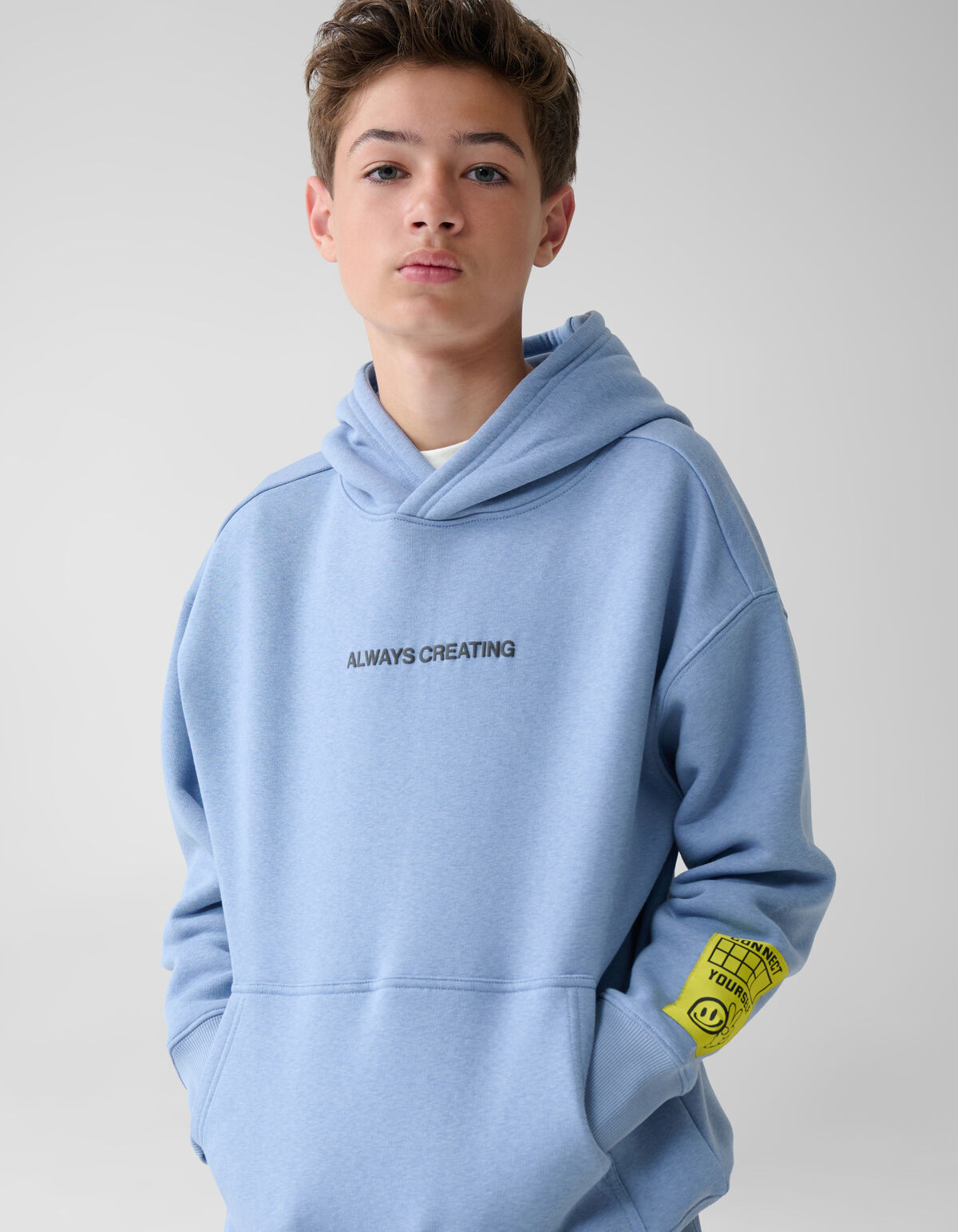 Create Hoodie Blau SHOEBY BOYS