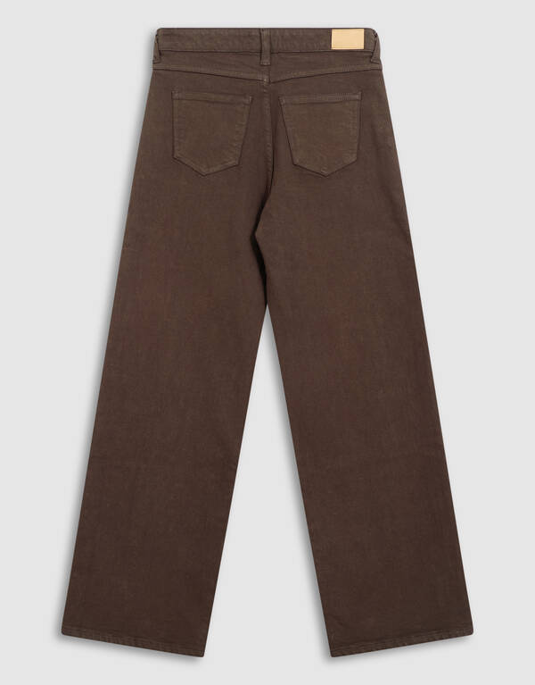 Stud Wide Leg Fit Jeans Braun SHOEBY GIRLS