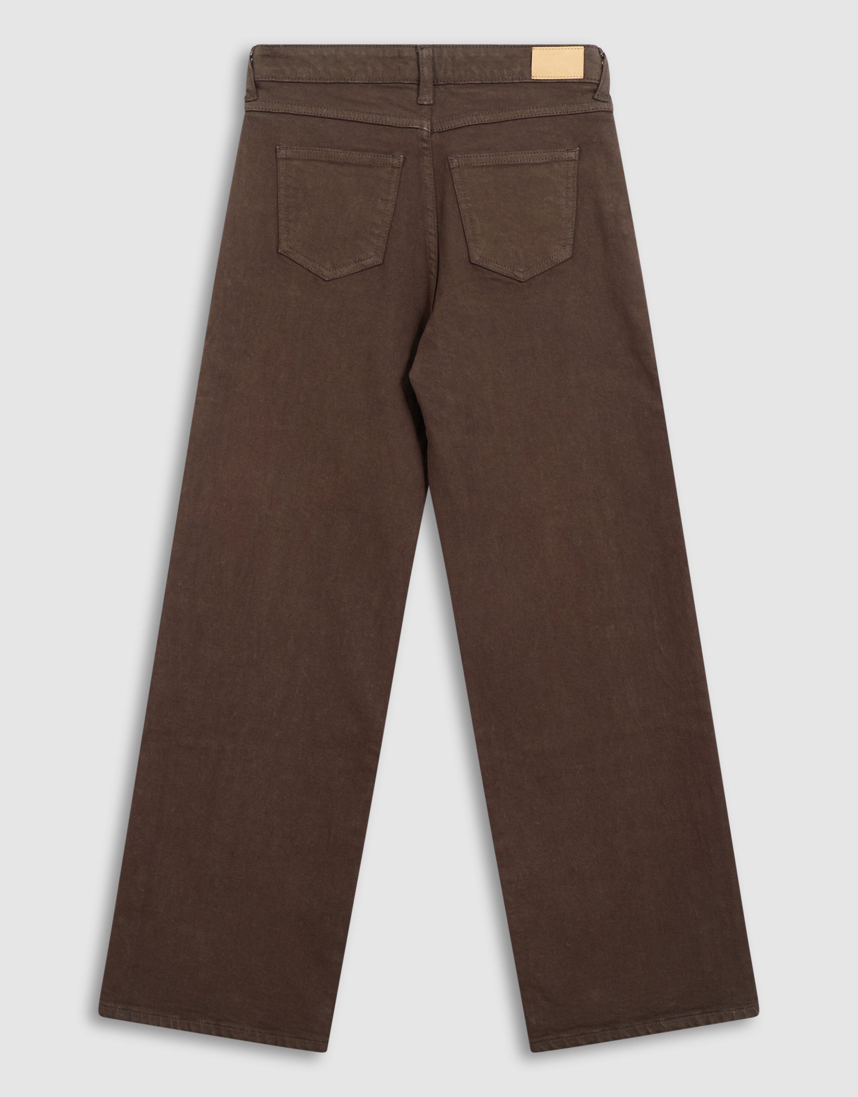 Stud Wide Leg Fit Jeans Braun SHOEBY GIRLS