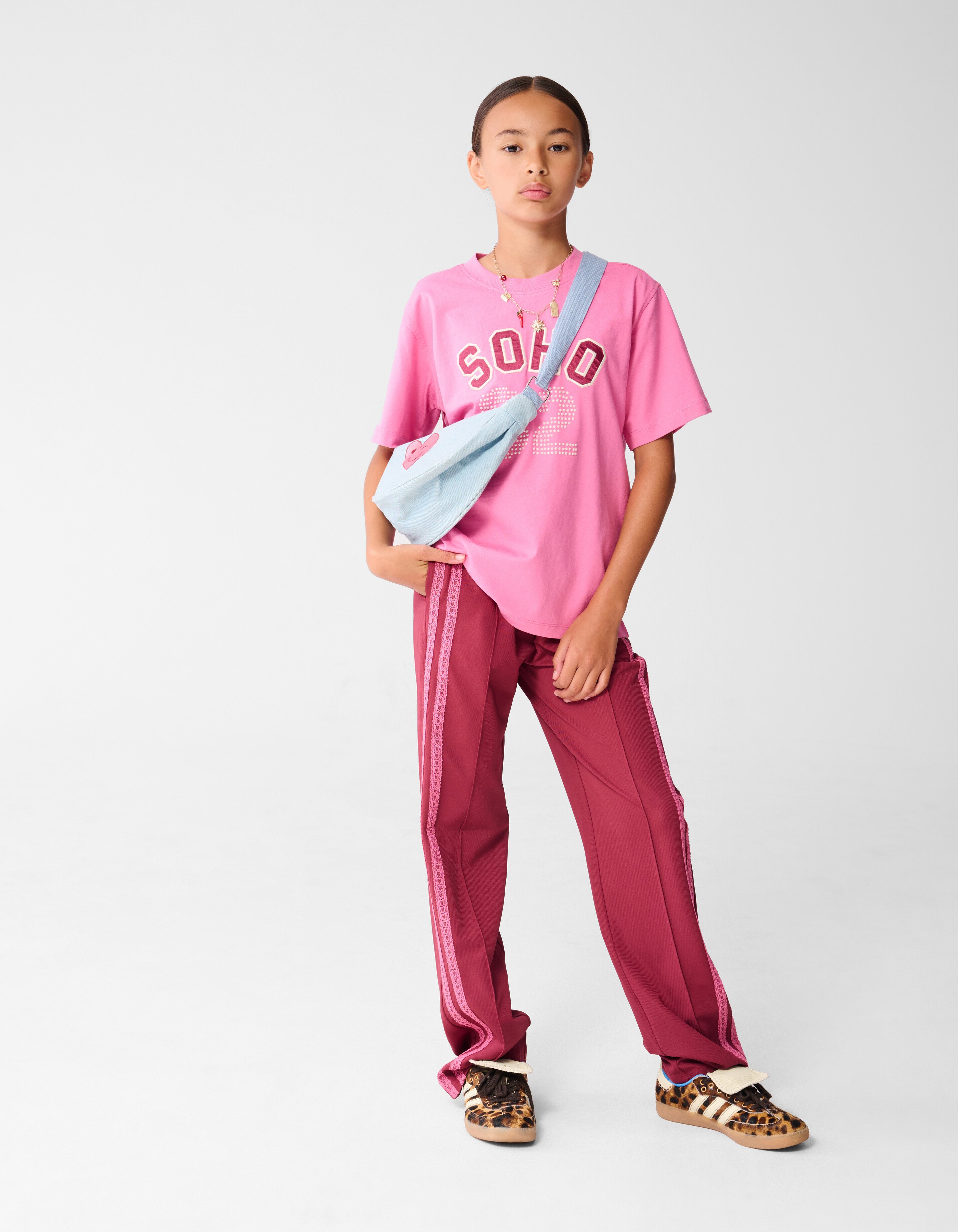 Soho Artwork T-Shirt Rosa SHOEBY GIRLS