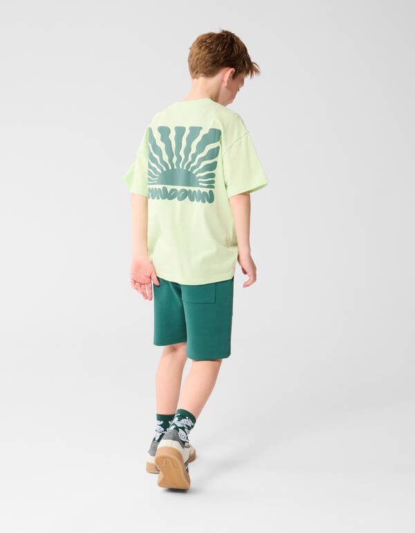 Pique Short Gr&uuml;n SHOEBY BOYS