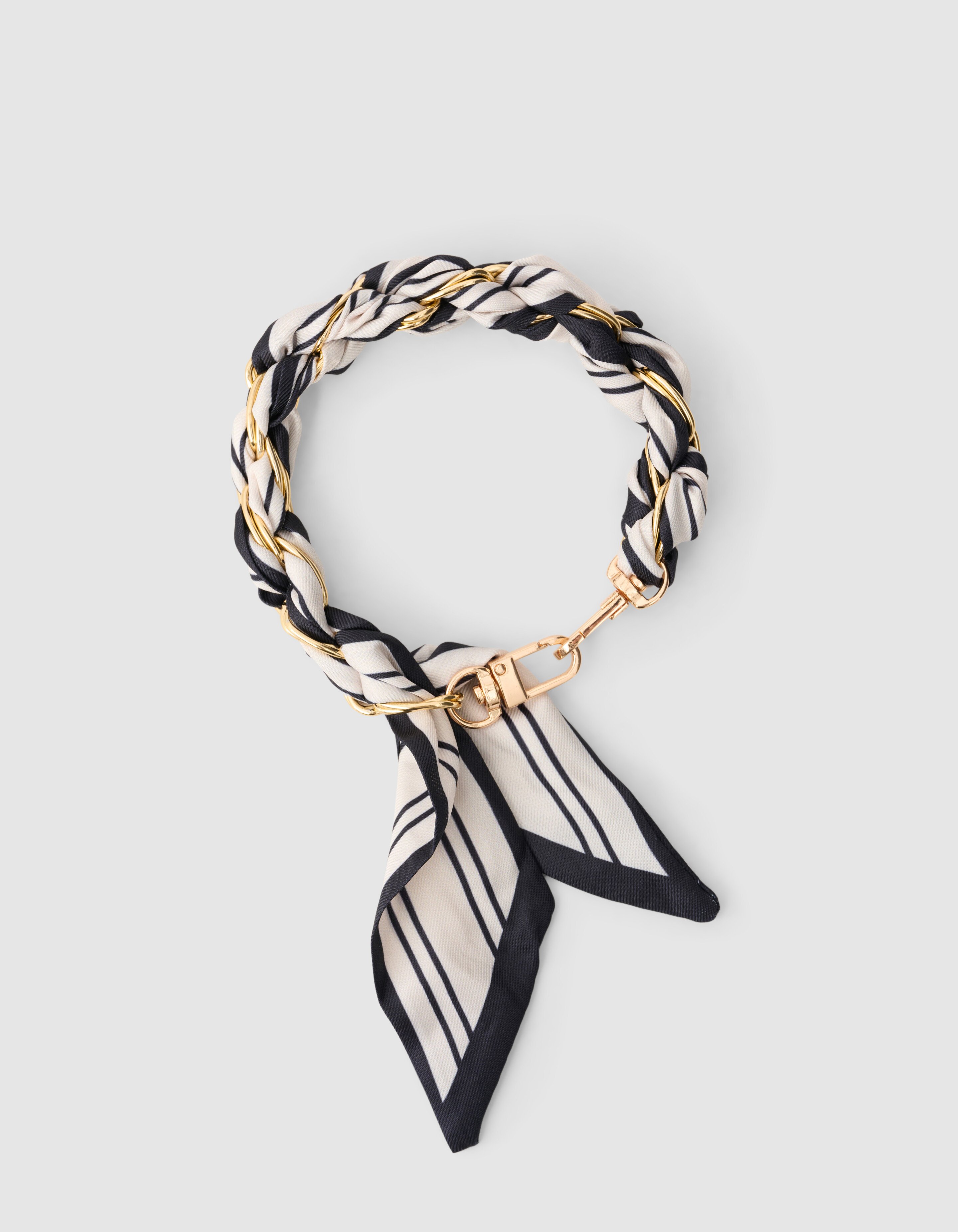 Schalband Schwarz/Wei&szlig; SHOEBY ACCESSOIRES