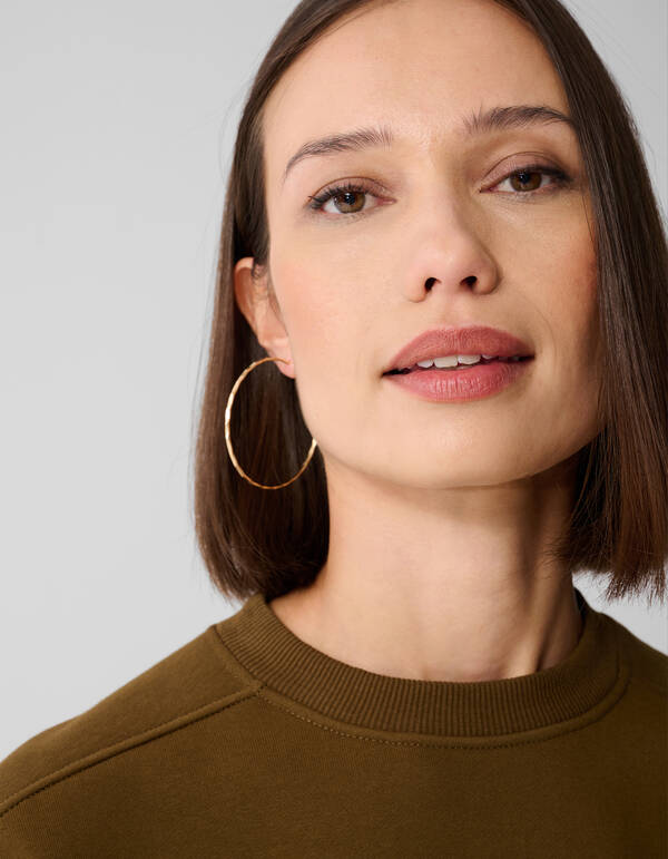 Pullover mit Schnürung in Khaki SHOEBY WOMEN