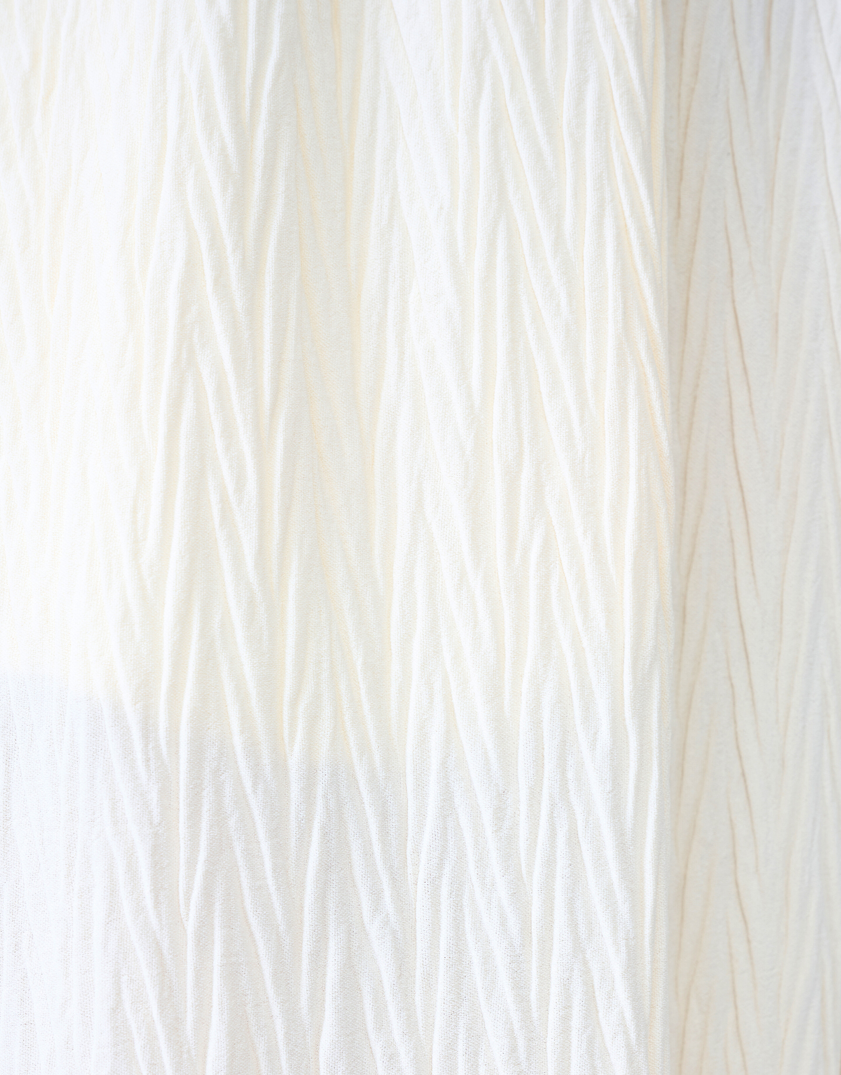 Crinkle Hose mit weitem Bein Off White SHOEBY WOMEN