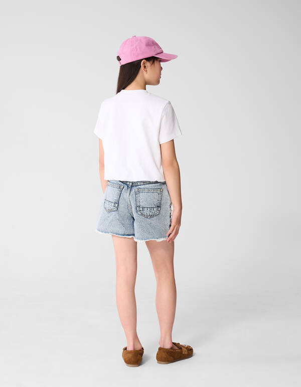 Ballonkunst T-Shirt Wei&szlig; SHOEBY GIRLS