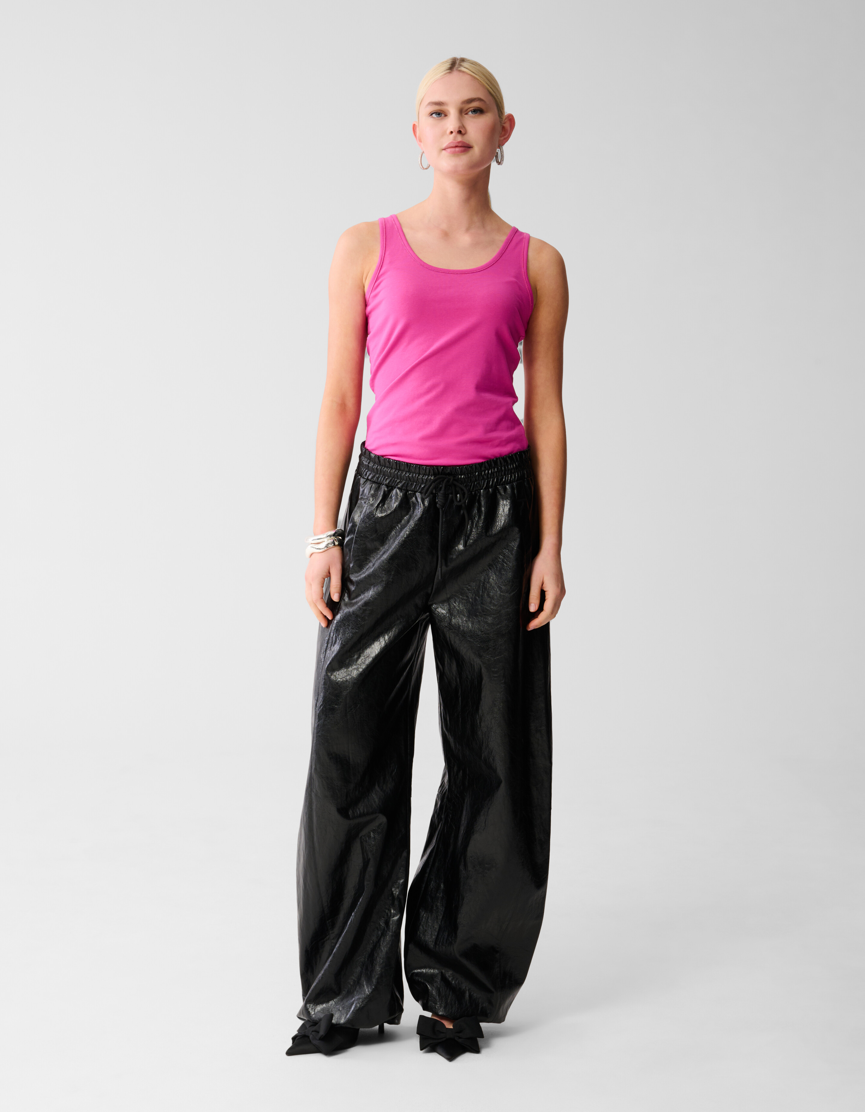 Basic Tank Top Dunkelrosa SHOEBY WOMEN