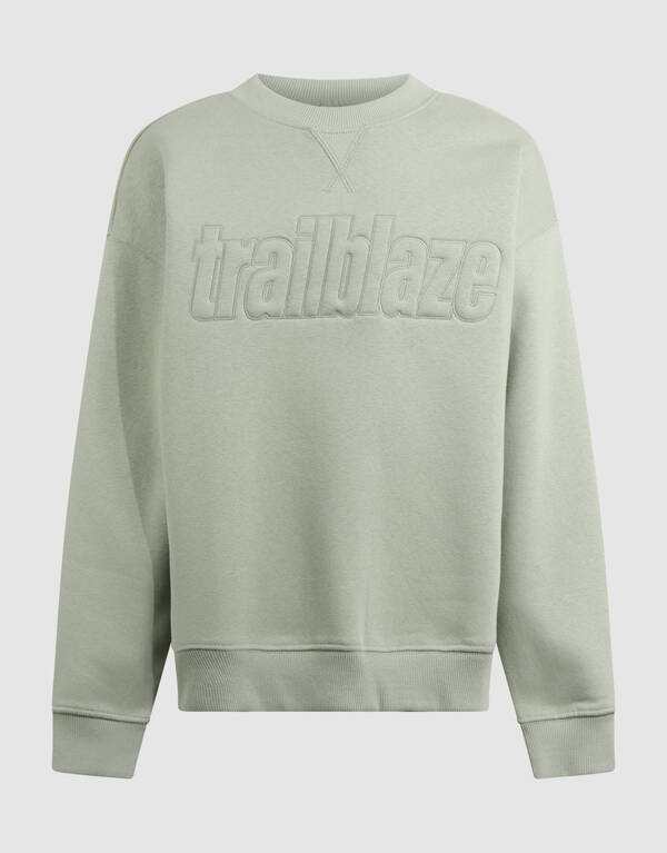 Trailraze Kunstwerk Pullover Grün SHOEBY BOYS