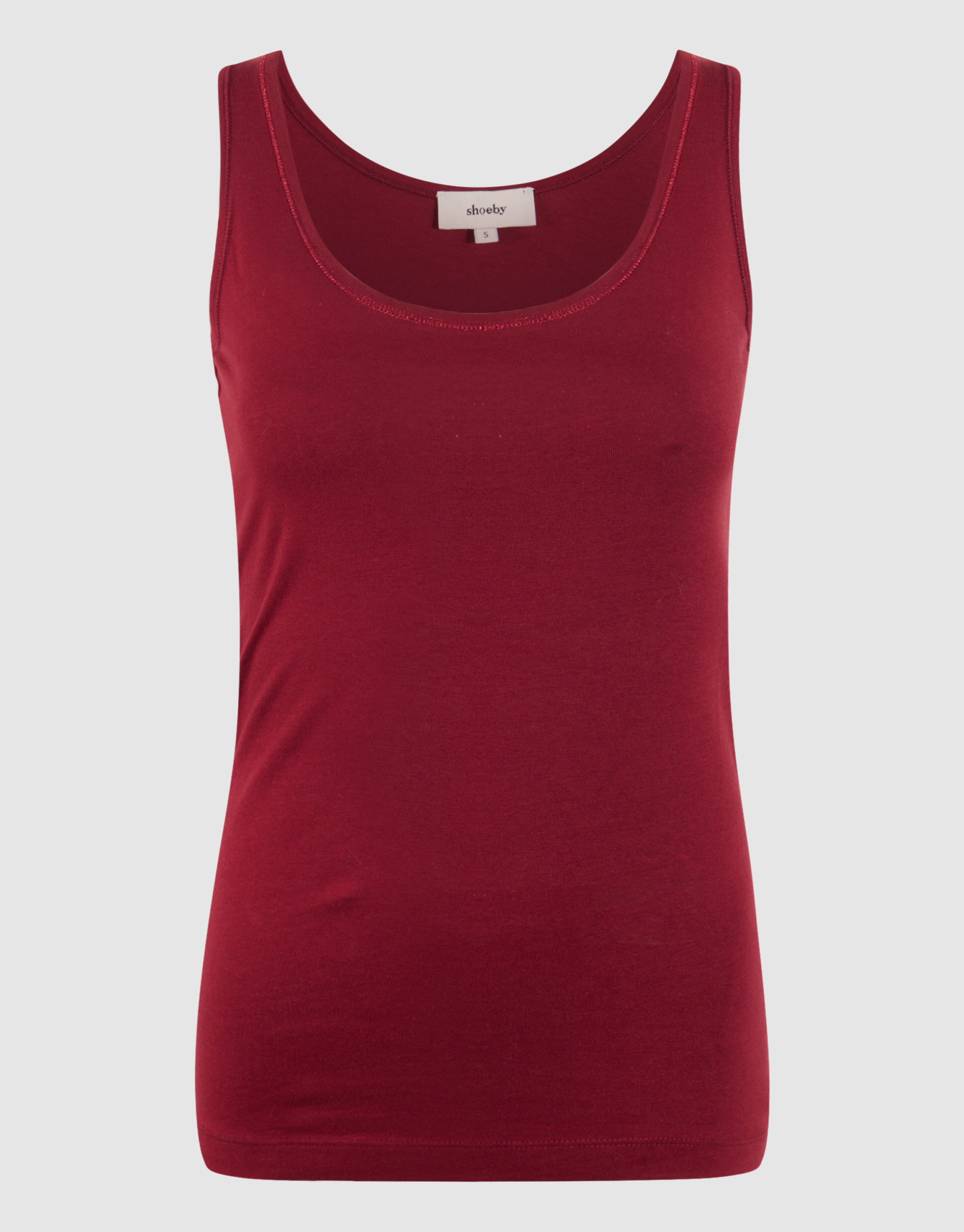 Basic Tanktop Rot SHOEBY WOMEN