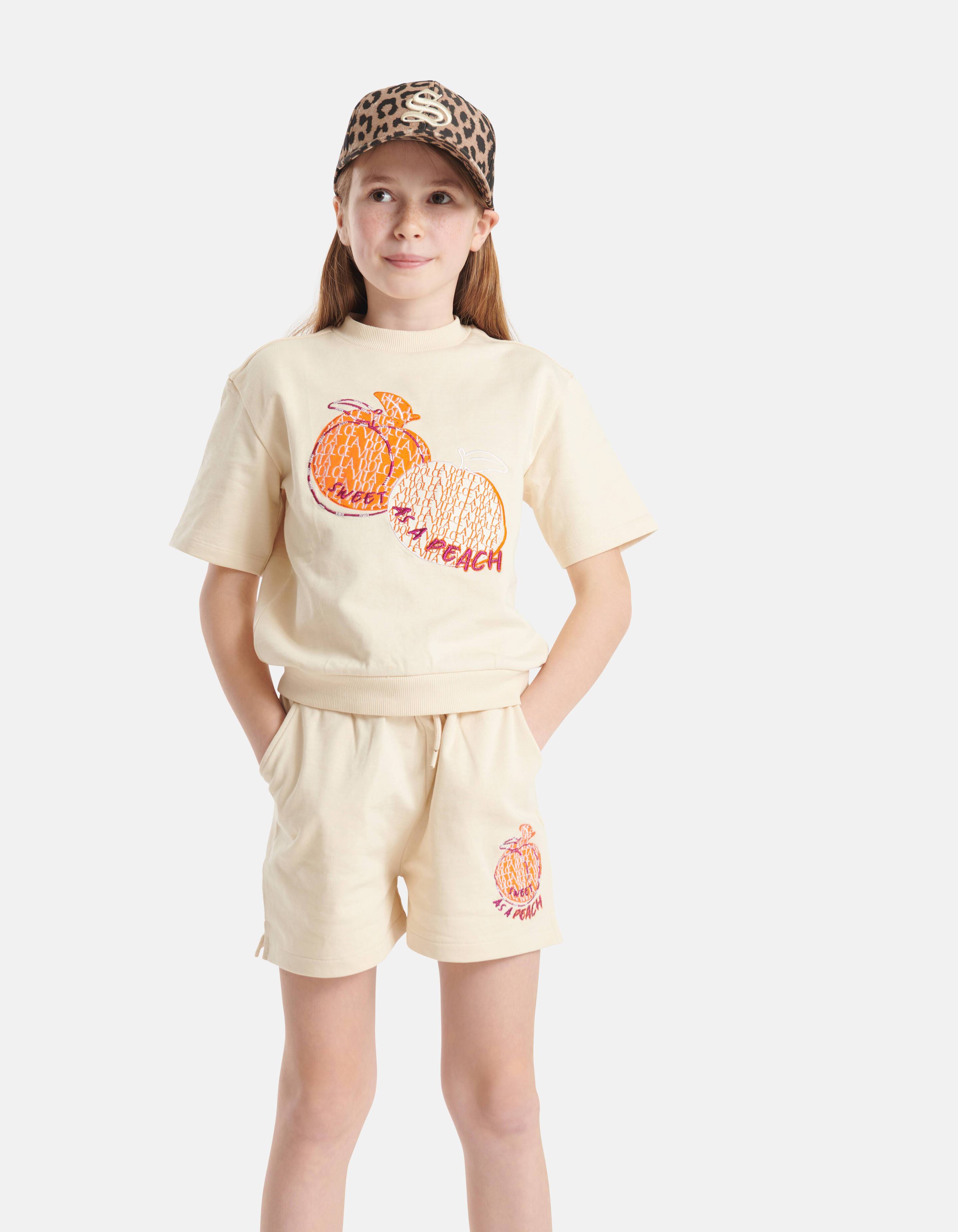 Sweat Short Offwhite SHOEBY GIRLS