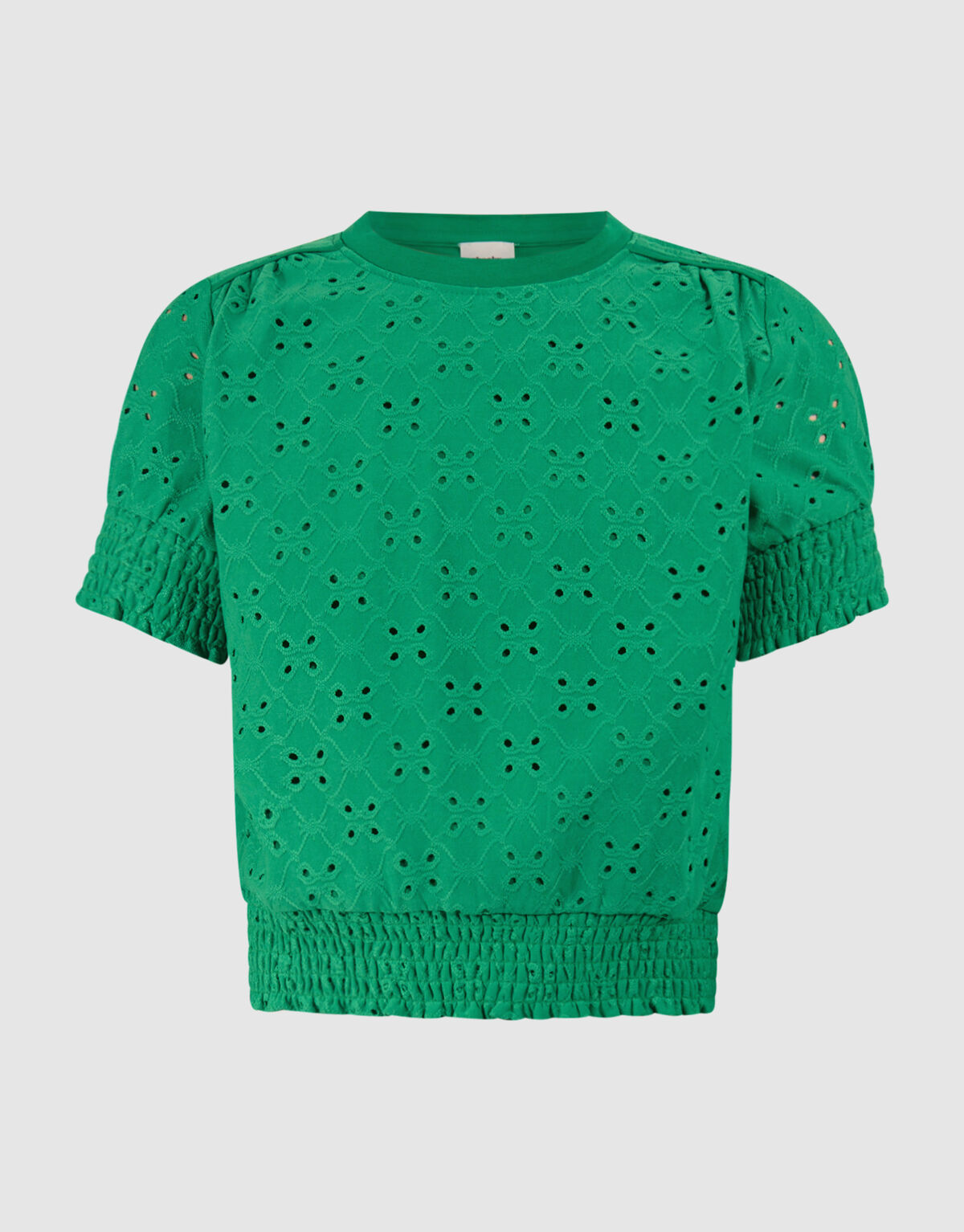 Stickerei Top Grün SHOEBY GIRLS