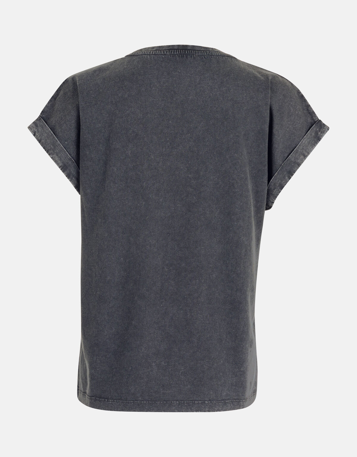 Bedrucktes T-shirt Dunkelgrau SHOEBY WOMEN