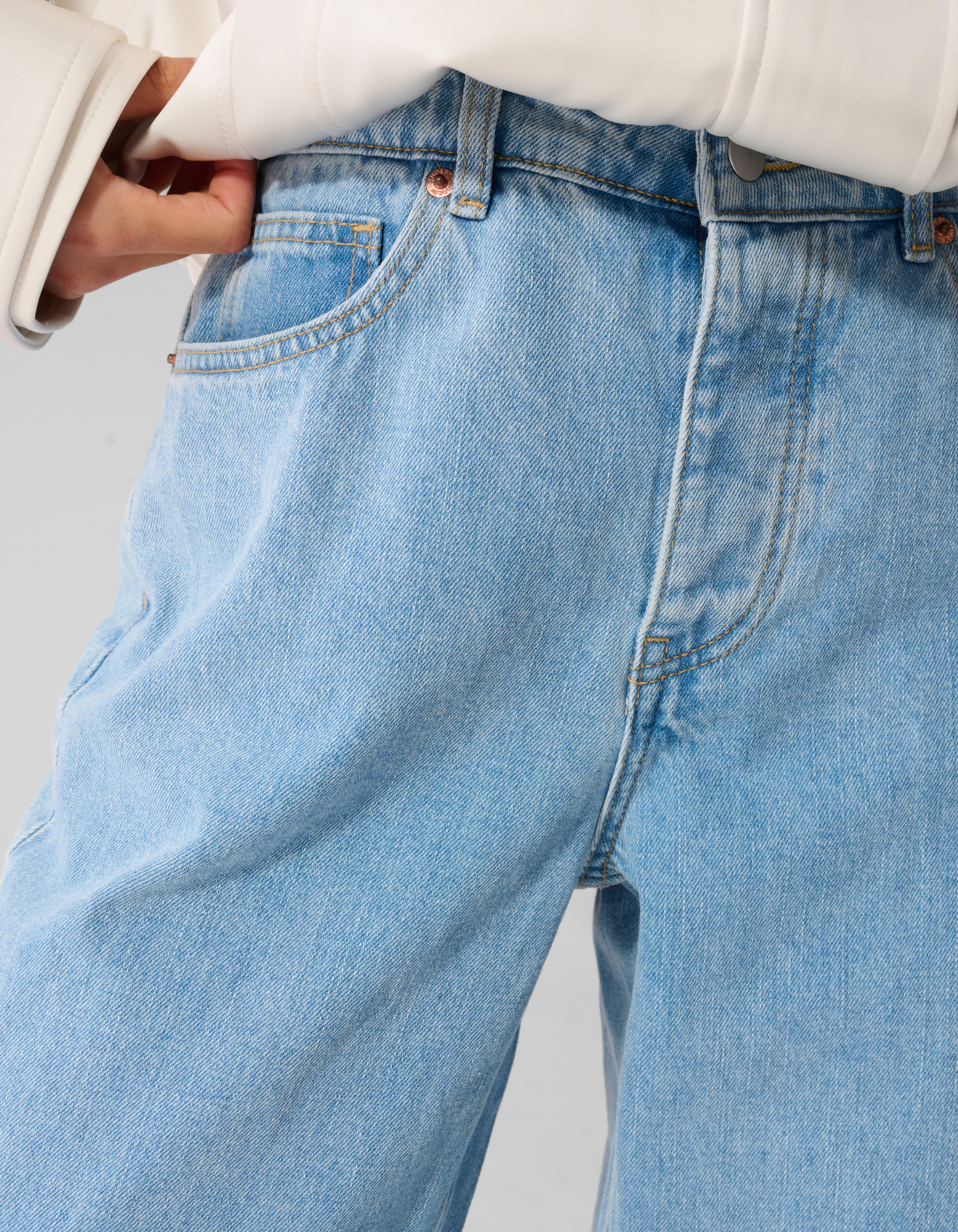Straight Fit Jeans Blau By Anna SHOEBY WOMEN