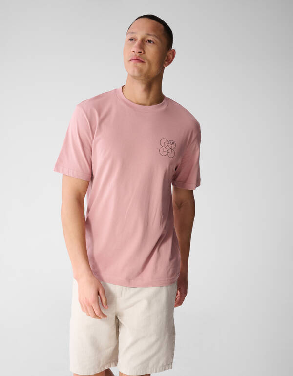 Spark Artwork T-Shirt Rosa SHOEBY MEN