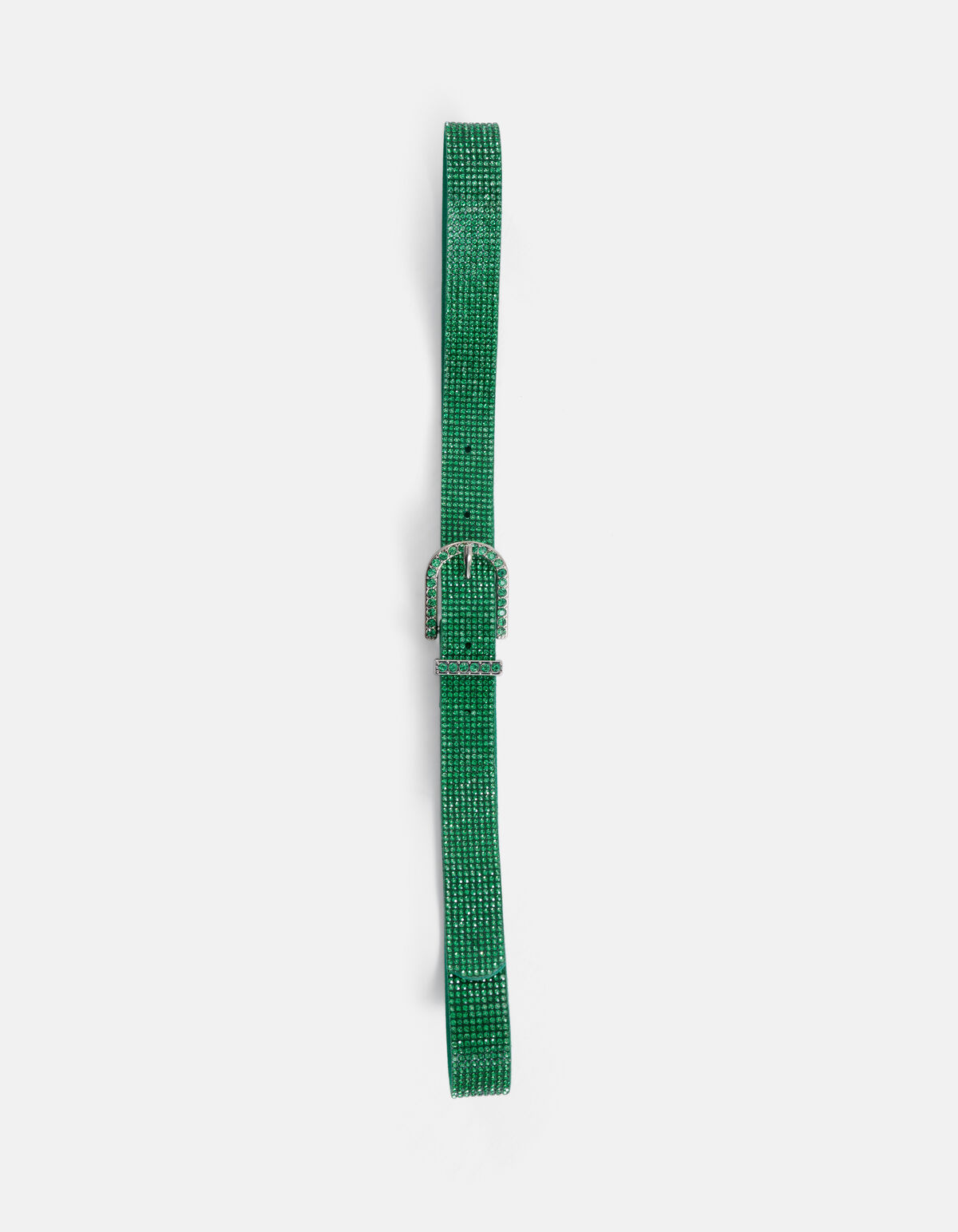 Strass Riem Groen SHOEBY ACCESSOIRES