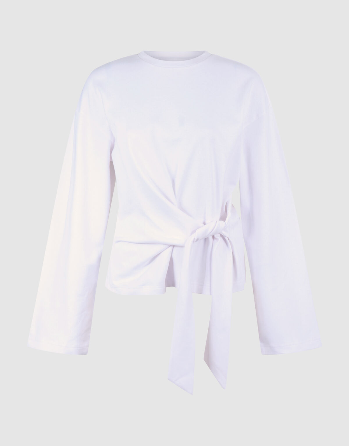 Knot Longsleeve Wei&szlig; SHOEBY WOMEN