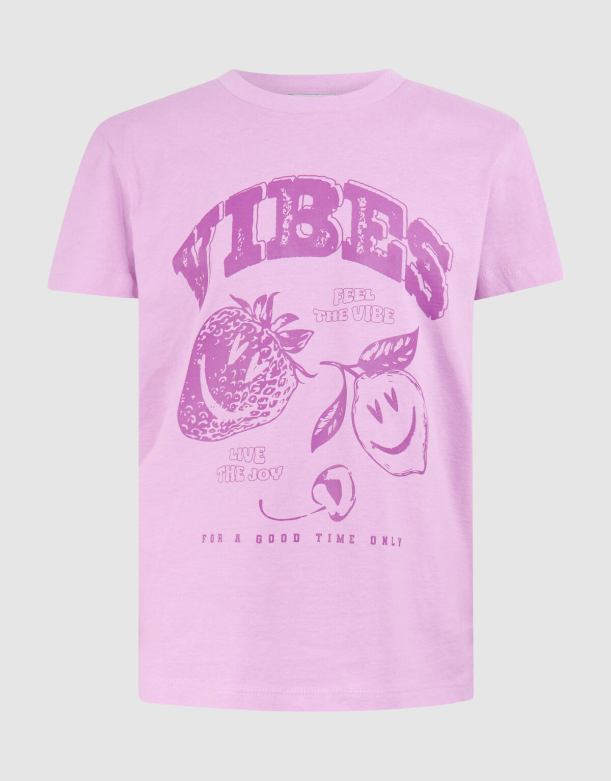 Vibes Artwork T-shirt Lila SHOEBY GIRLS