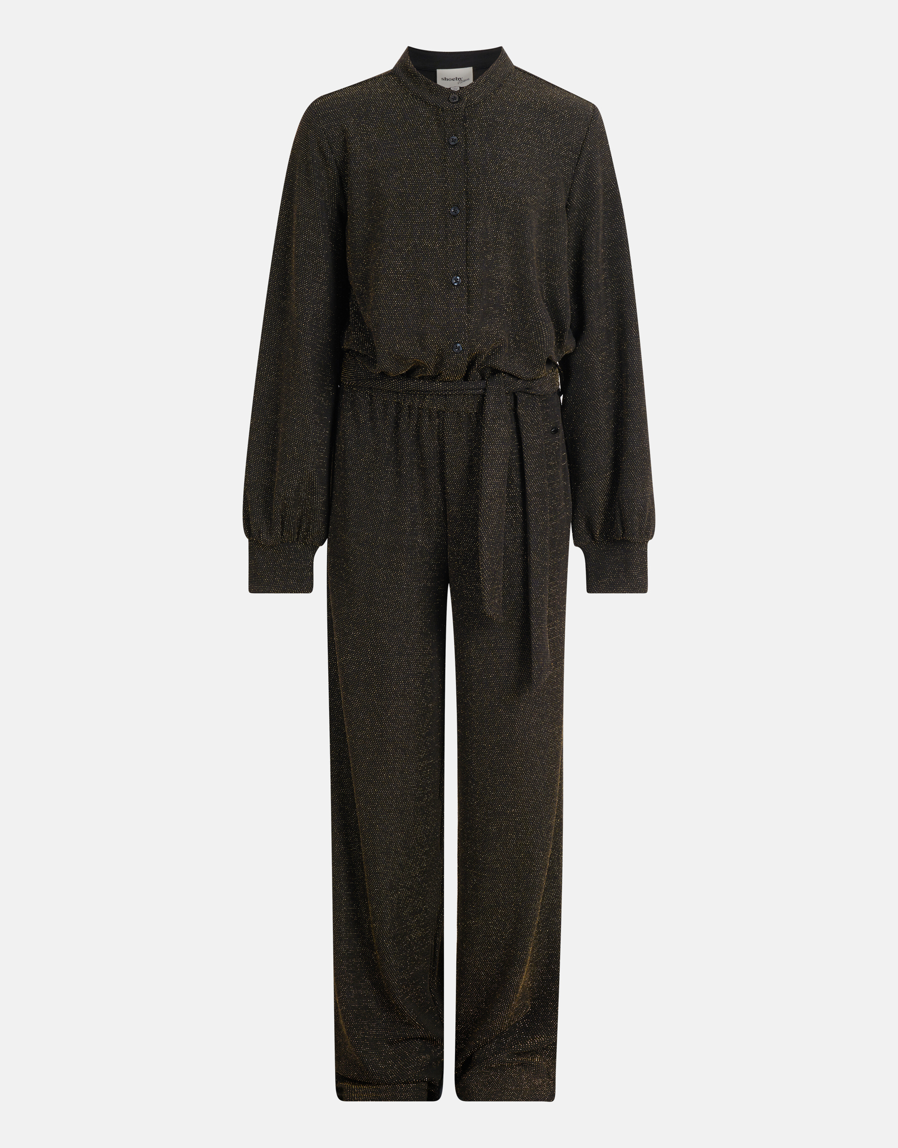 Lurex-Overall Schwarz von Nicolette SHOEBY GIRLS