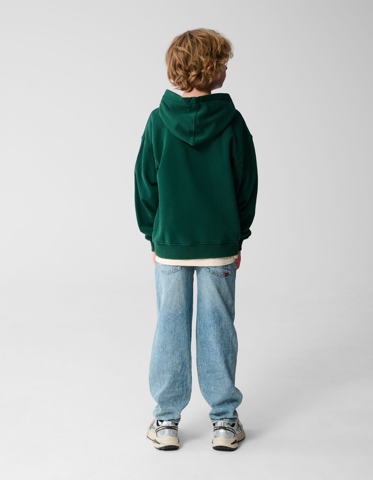 Hoodie Dunkelgrün von Vingino SHOEBY BOYS