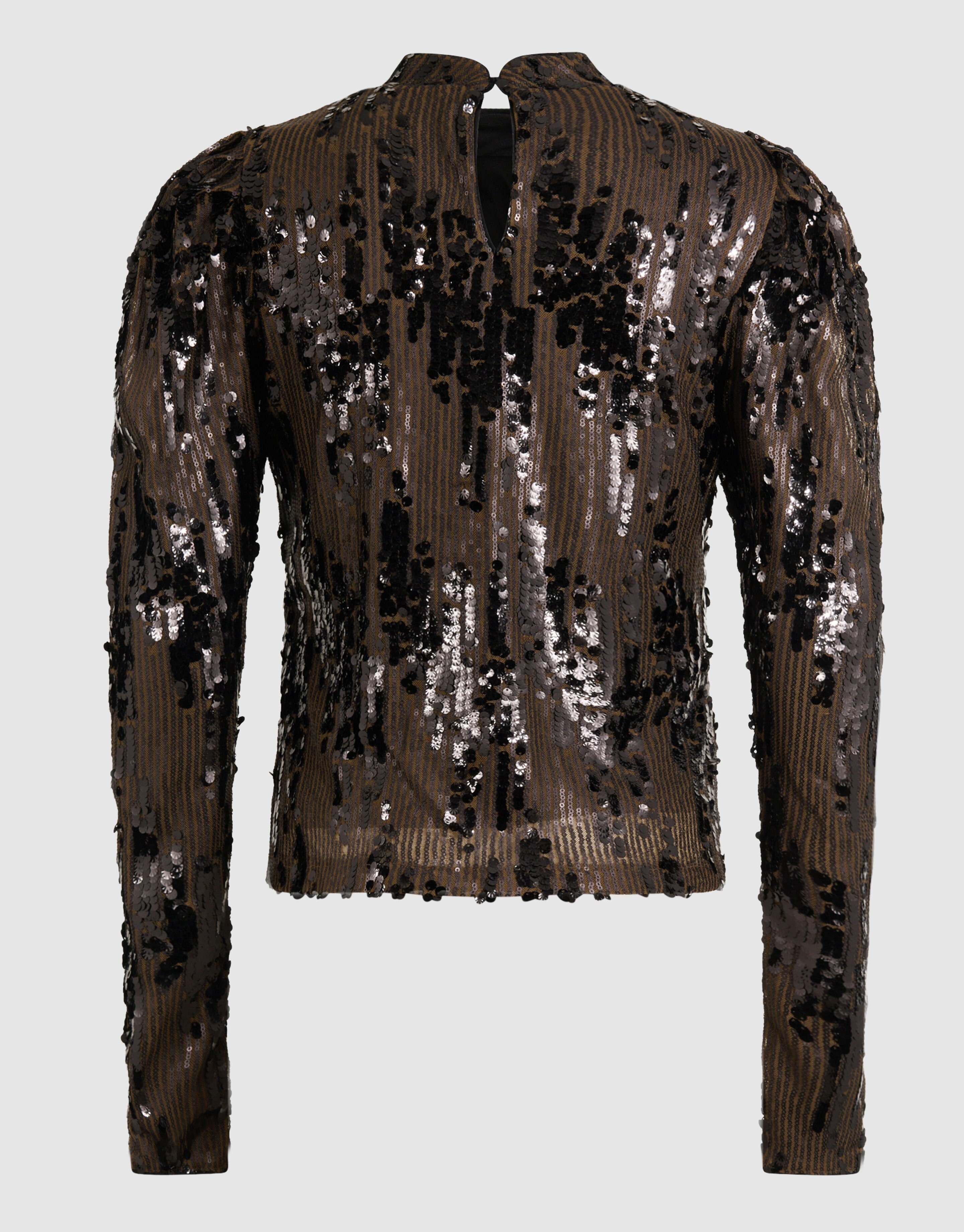 Paillettentop Khaki SHOEBY WOMEN