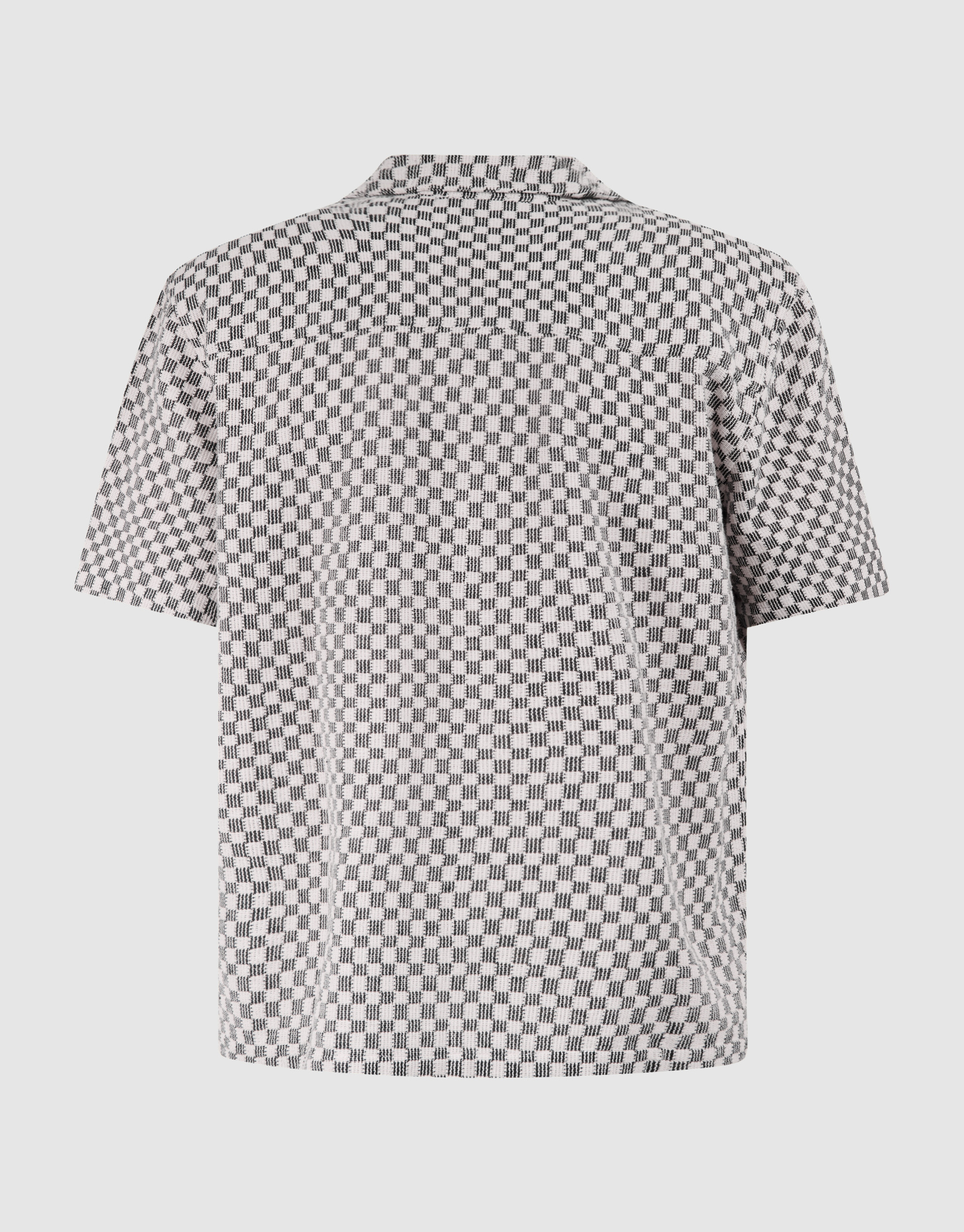 Jacquard Block Overshirt Schwarz SHOEBY MEN