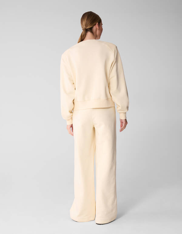 Gro&szlig;er Schulterpullover Gebrochen Wei&szlig; SHOEBY WOMEN