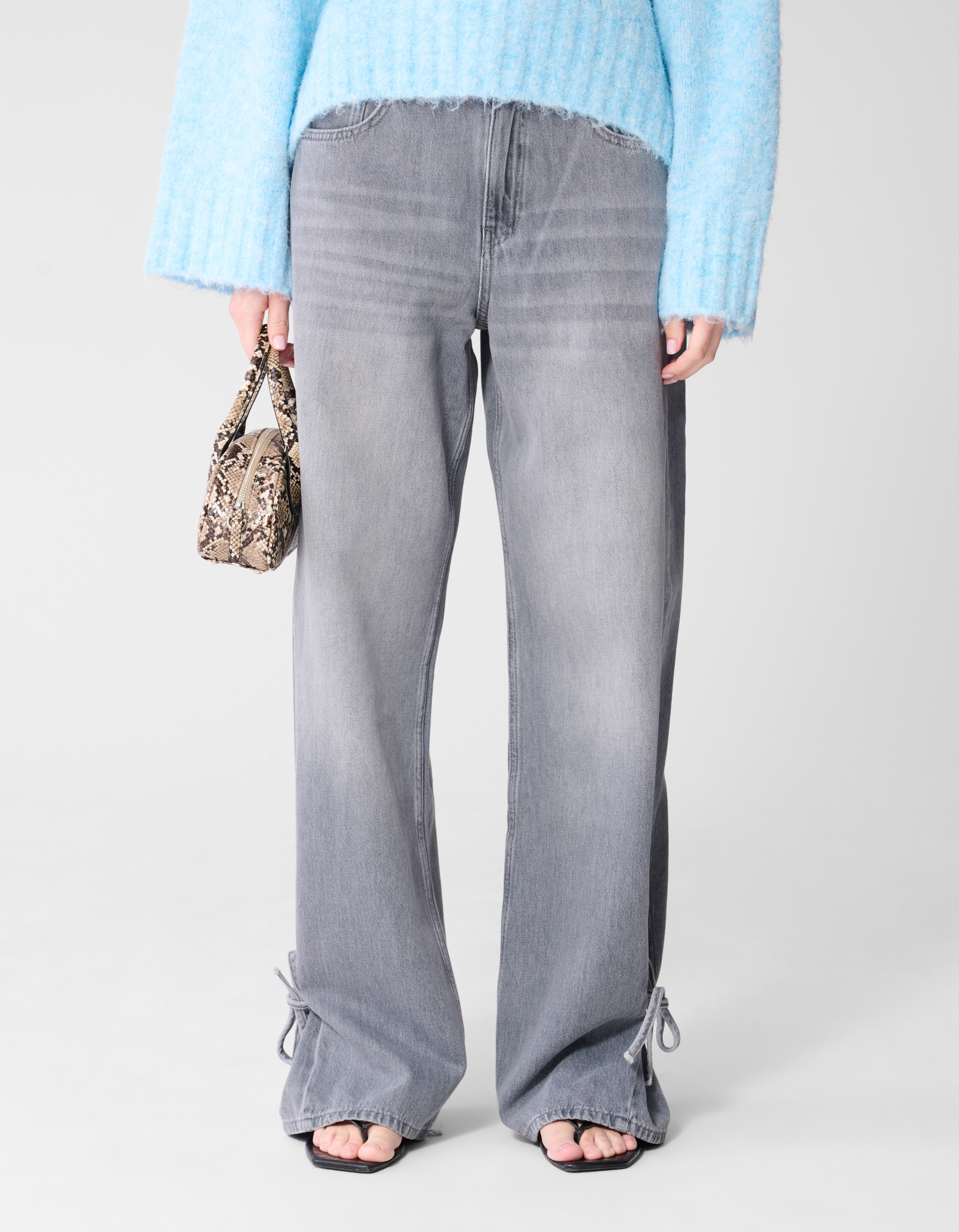 Strik Straight Fit Jeans Grau SHOEBY WOMEN