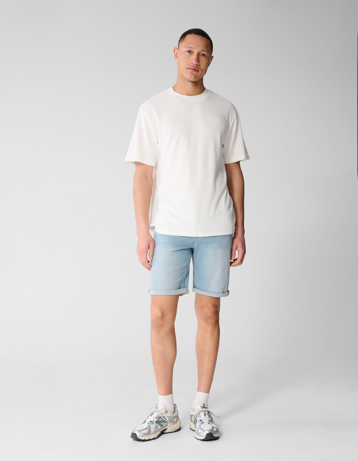 Denim Short gebleicht SHOEBY MEN