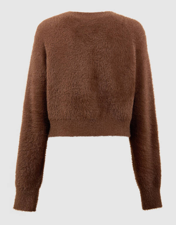 Braune Weste mit Schleife SHOEBY GIRLS