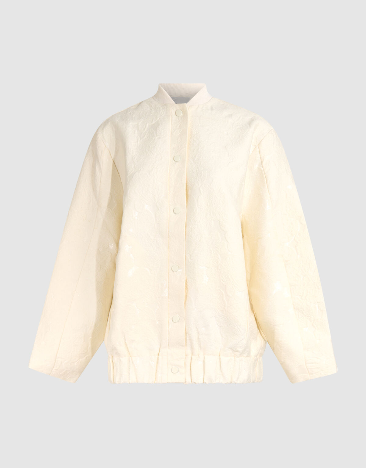 Jacquard-Blumenbomber Off-white SHOEBY WOMEN