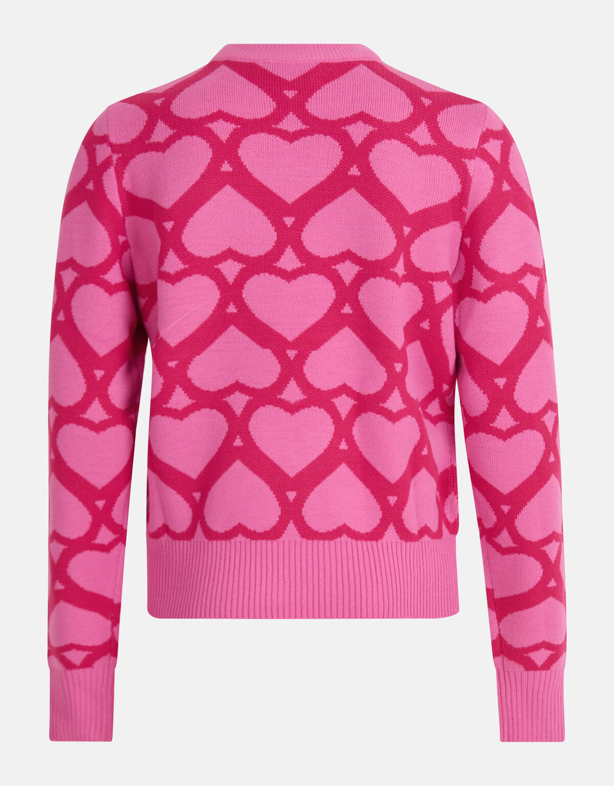 Bedruckter Jacquard-Pullover Rosa SHOEBY WOMEN