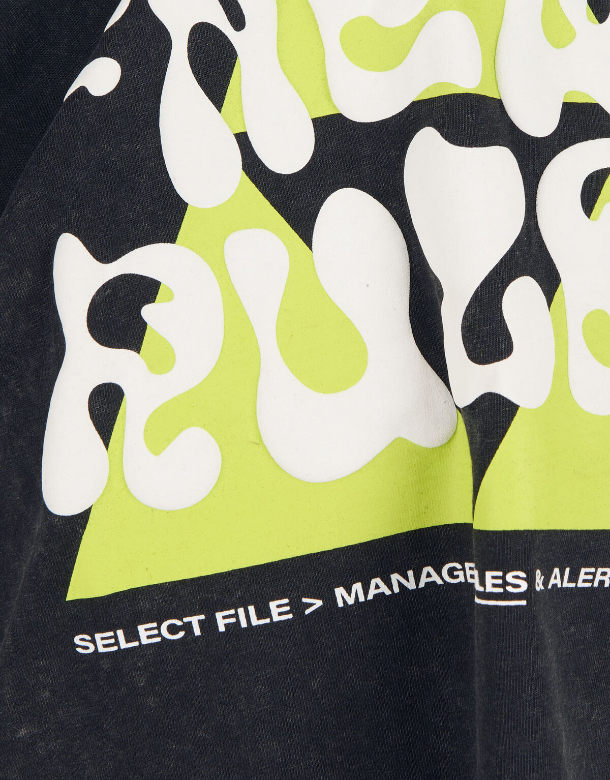 Bedrucktes T-shirt Dunkelgrau SHOEBY BOYS