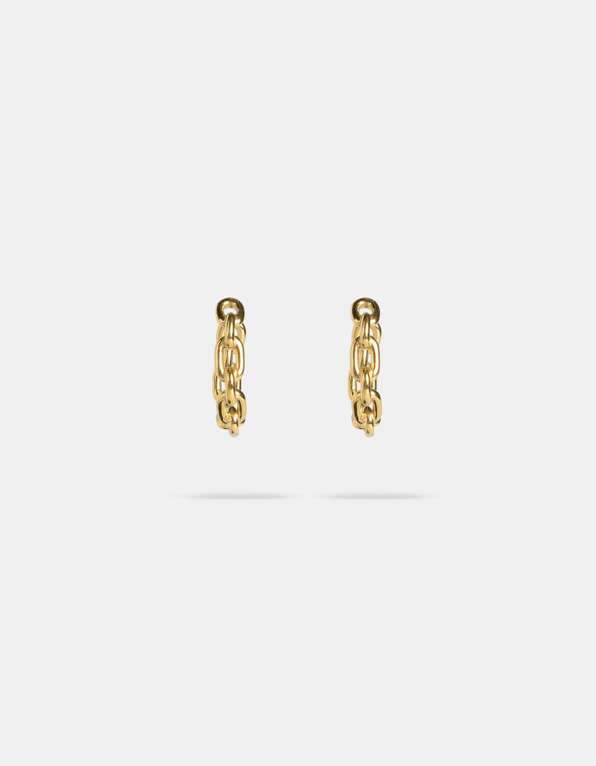 Geknüpfte Ohrringe aus Gold ACCESSOIRES SHOEBY
