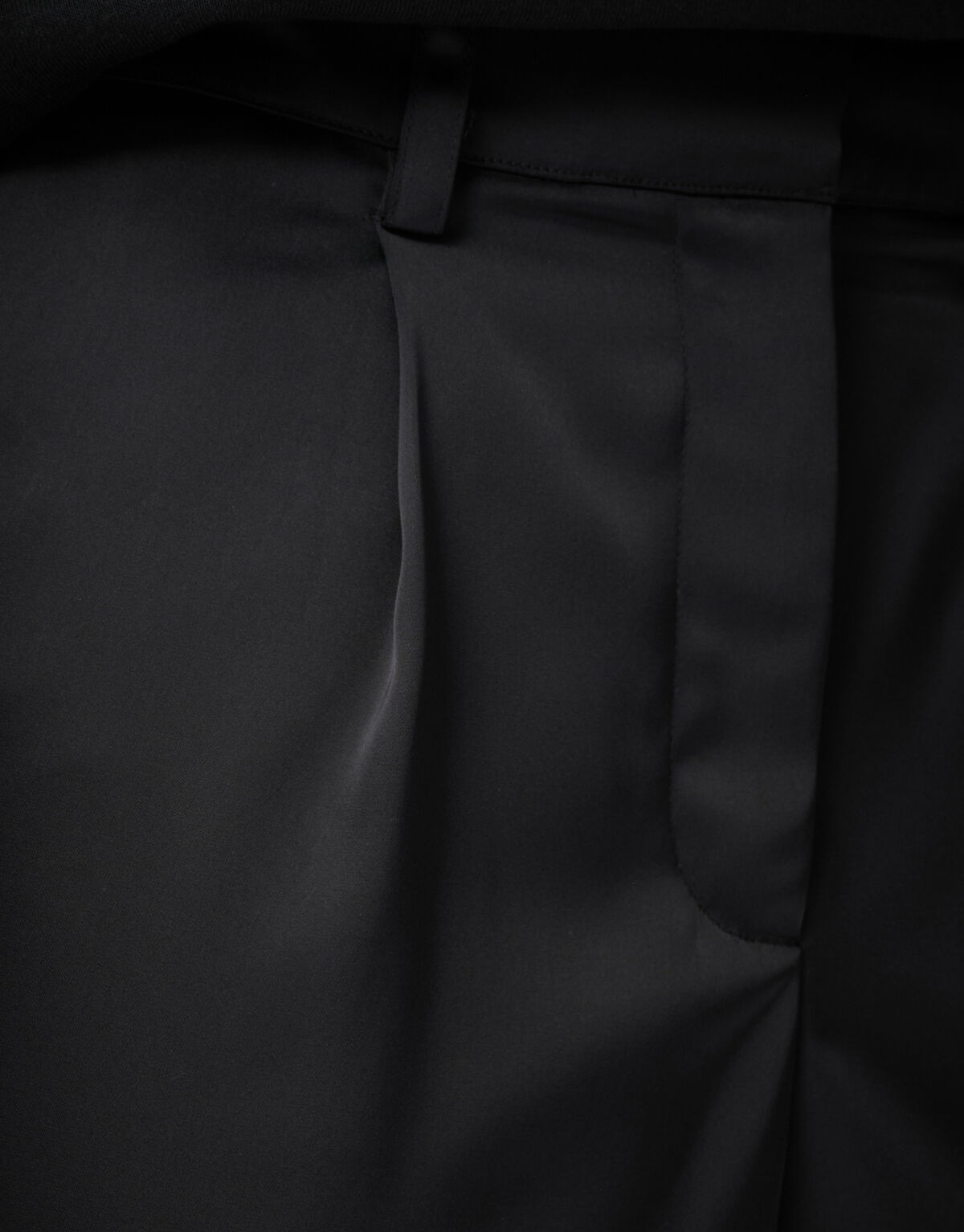 Satinhose Schwarz von Lonneke SHOEBY WOMEN