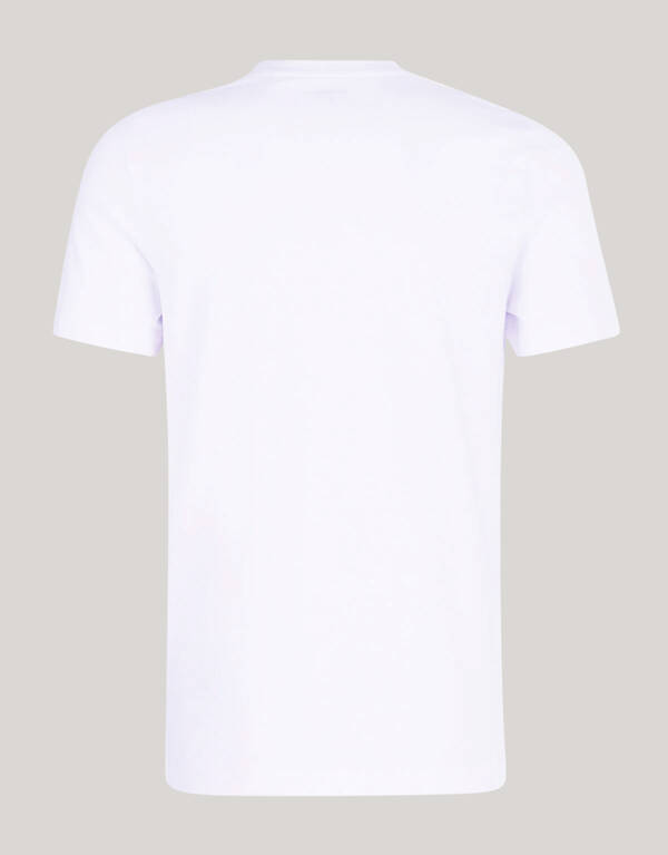 Basic-T-Shirt Weiß SHOEBY MEN