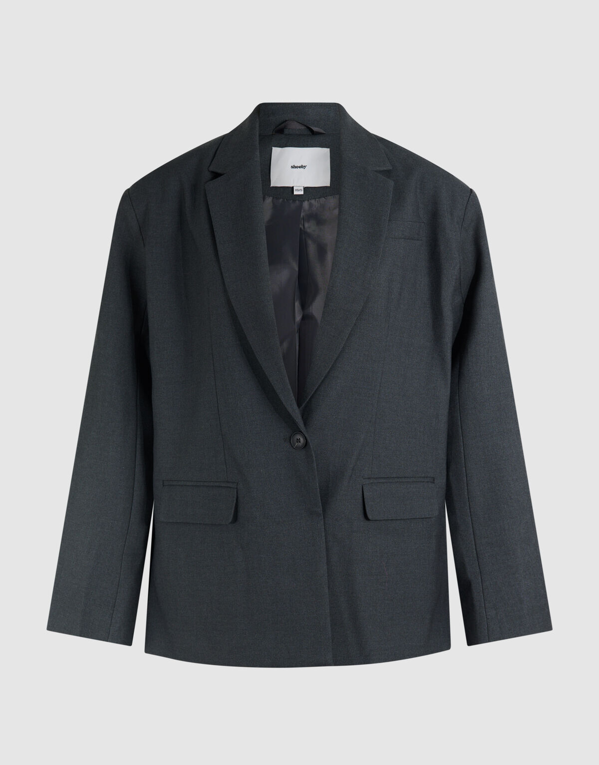 Übergroßer Blazer Dunkelgrau SHOEBY WOMEN