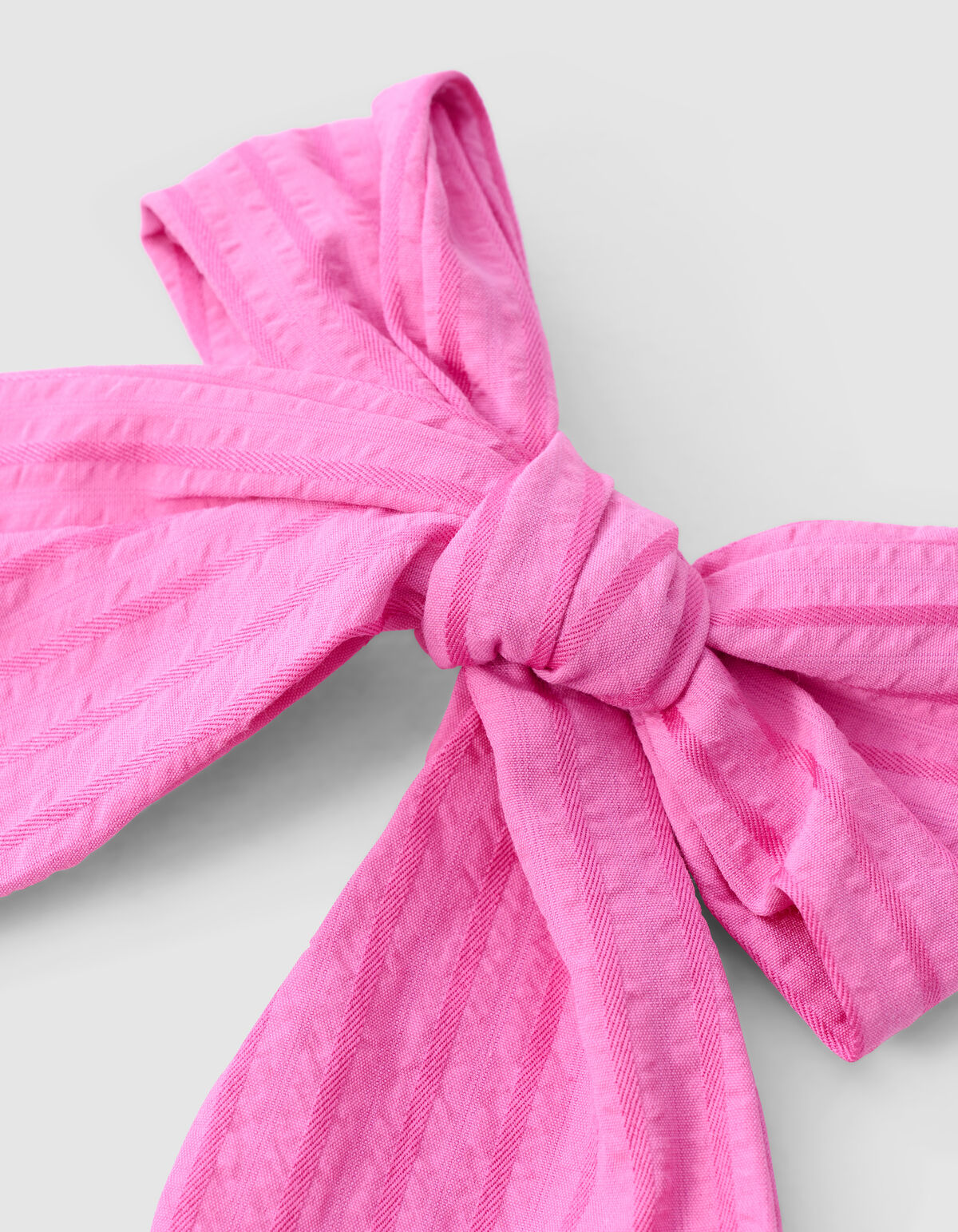 Streifen Schleife Haarspange Rosa SHOEBY ACCESSOIRES