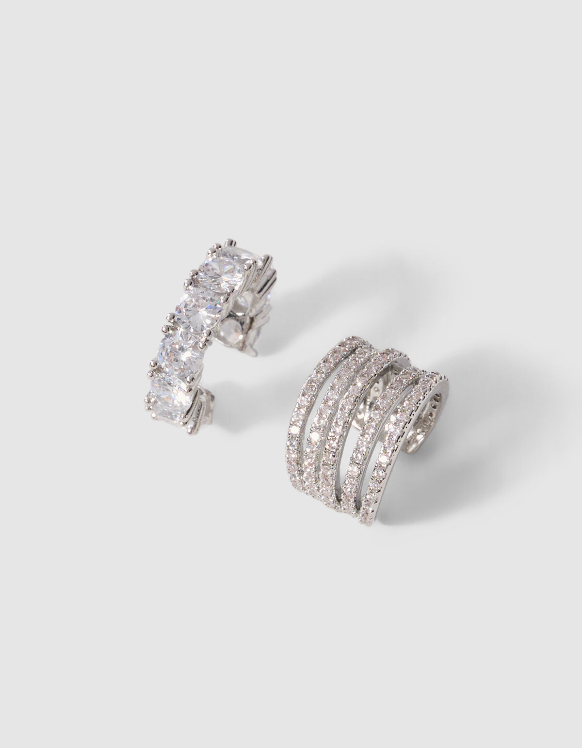 Strass Earcuff Set Silber SHOEBY ACCESSOIRES