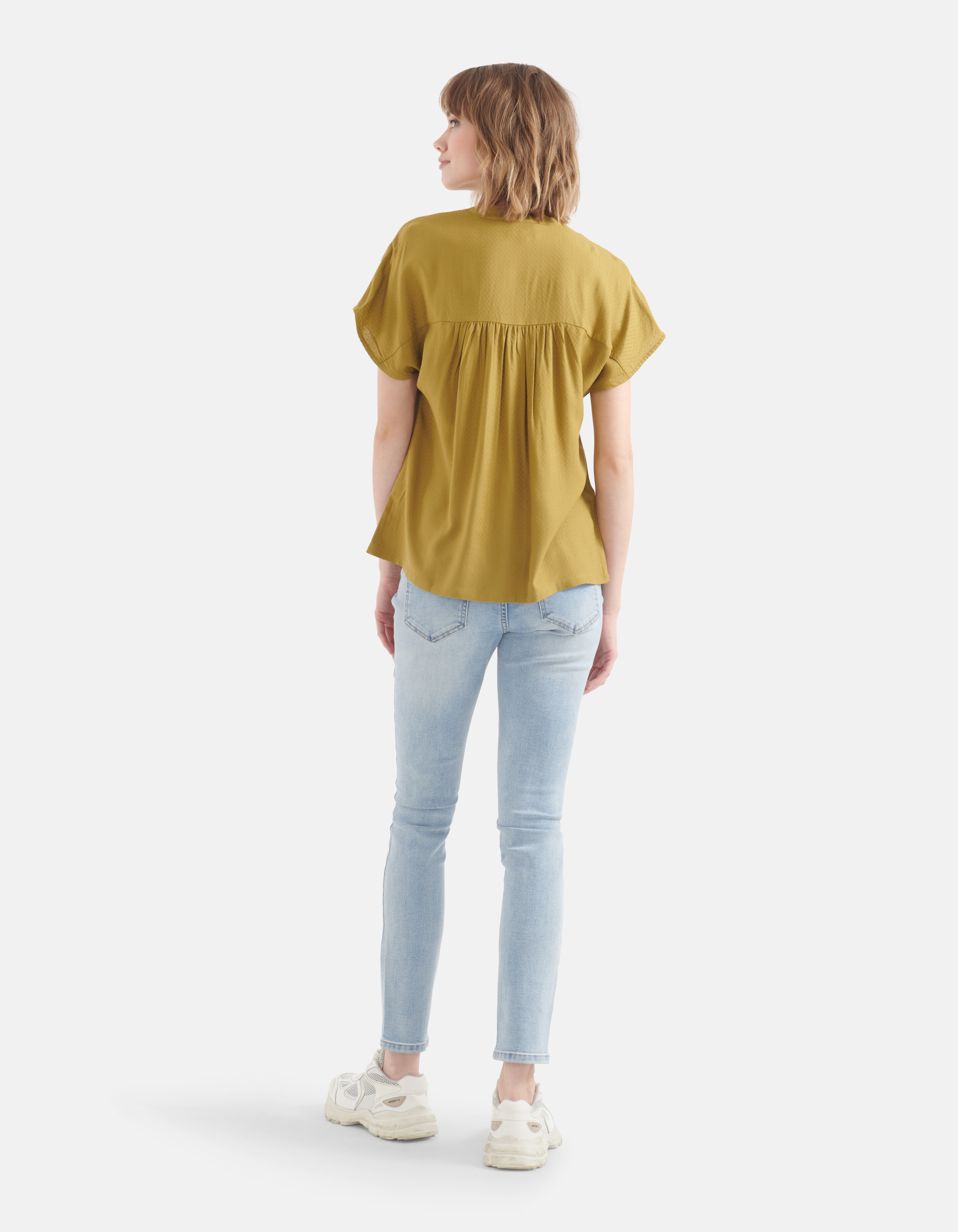 Relaxed Fit Top Grün SHOEBY WOMEN
