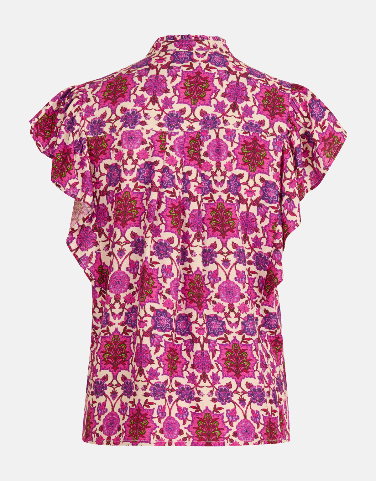 Grafikdruck Top Lila SHOEBY WOMEN