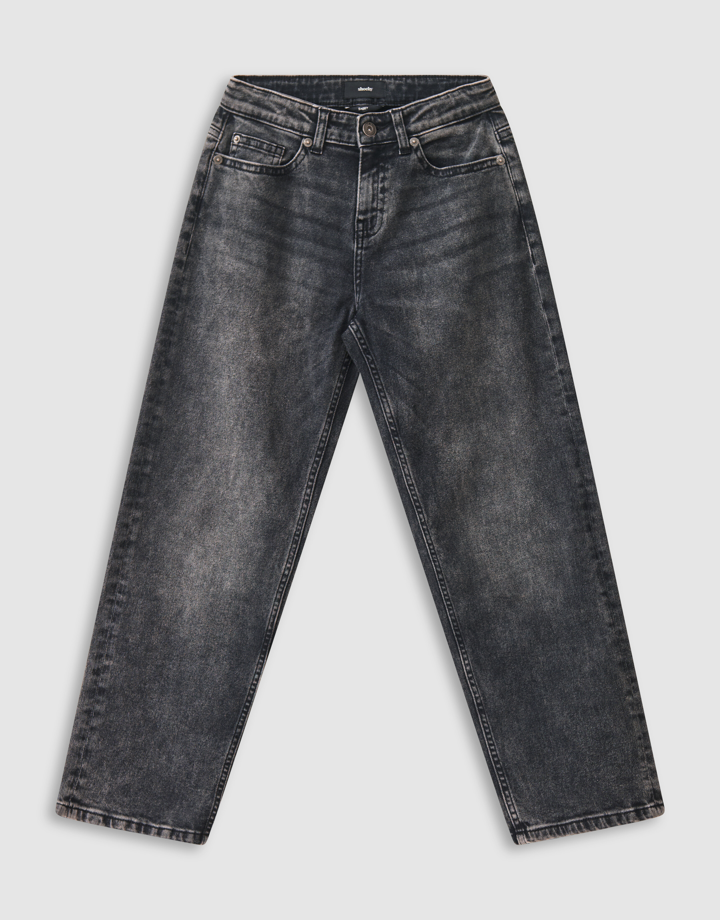 Baggy Jeans Dunkelgrau SHOEBY BOYS