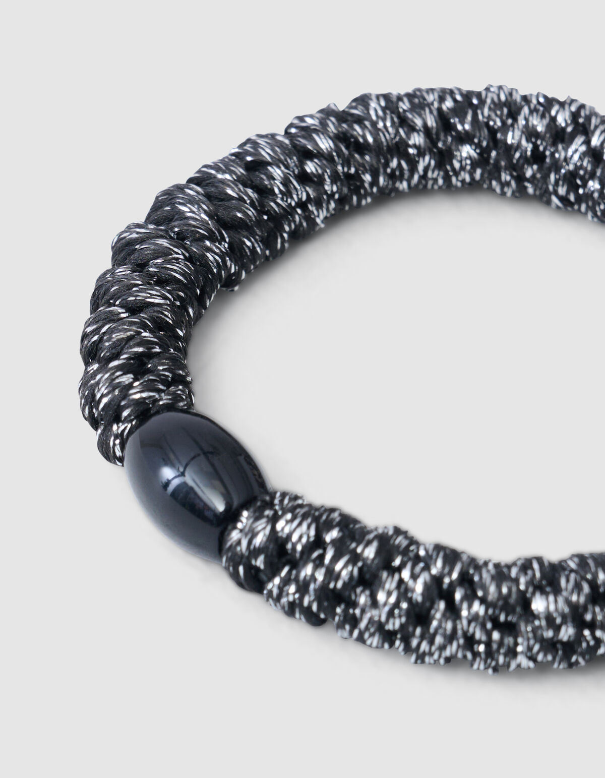 Lurex-Haargummi Dunkelgrau SHOEBY ACCESSOIRES